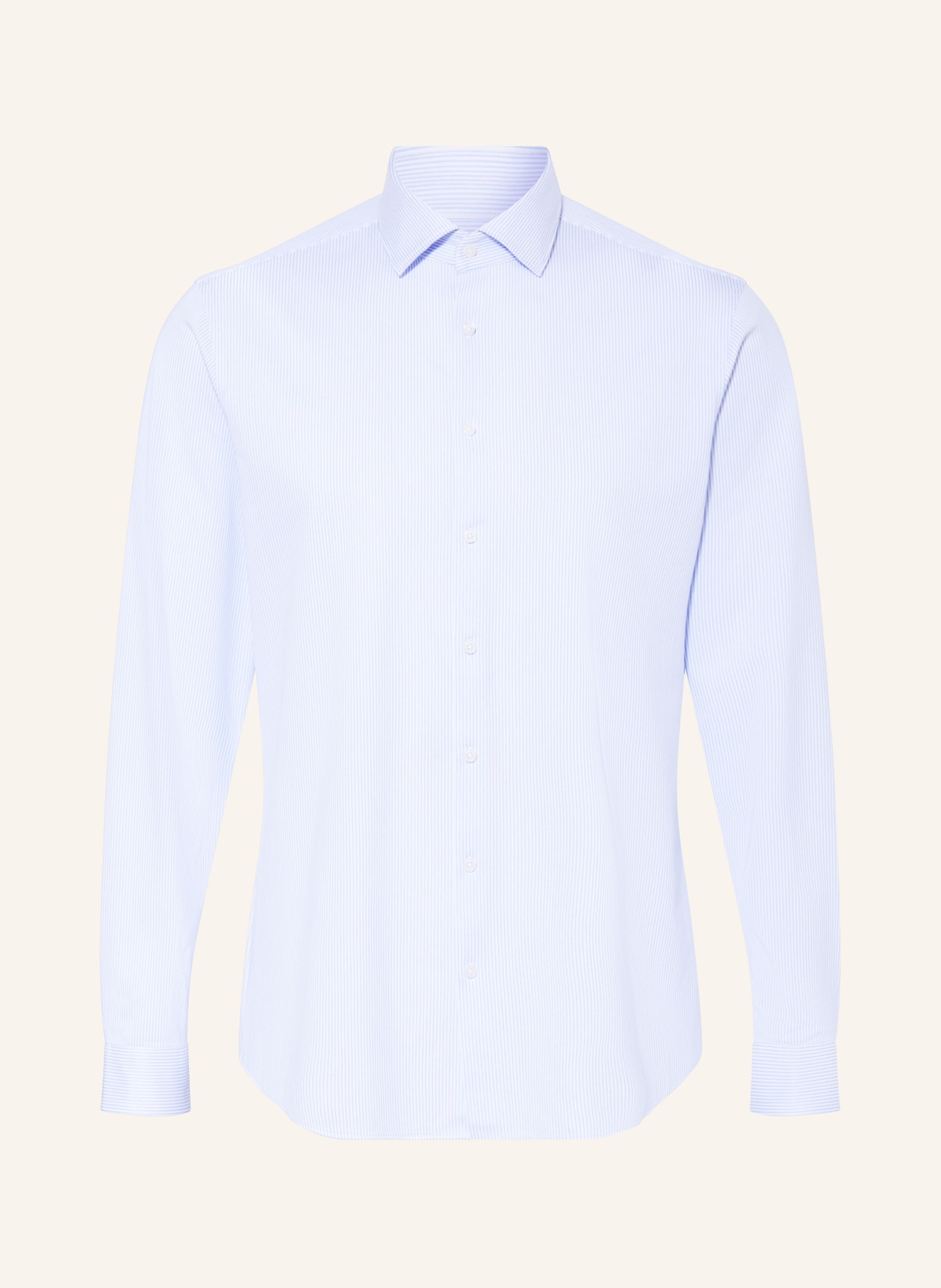 PAUL Hemd Shaped Fit: WEISS / HELLBLAU