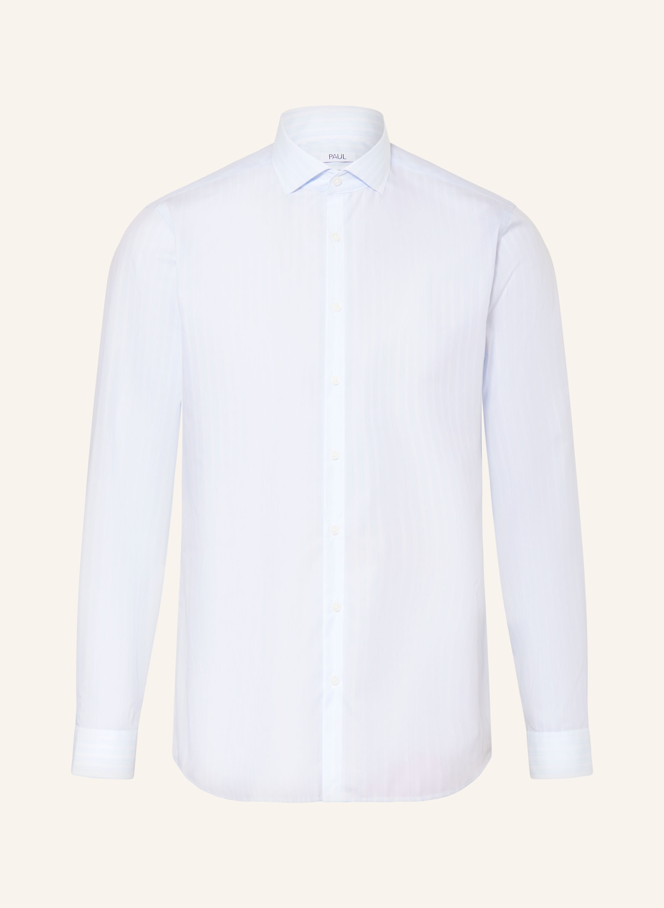 PAUL Hemd Shaped Fit: HELLBLAU / WEISS