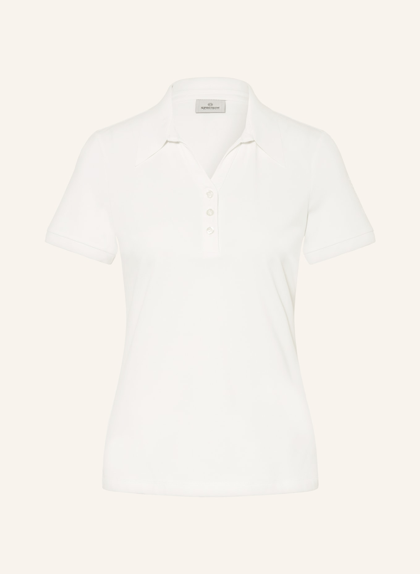 SPORTALM Funktions-Poloshirt: CREME