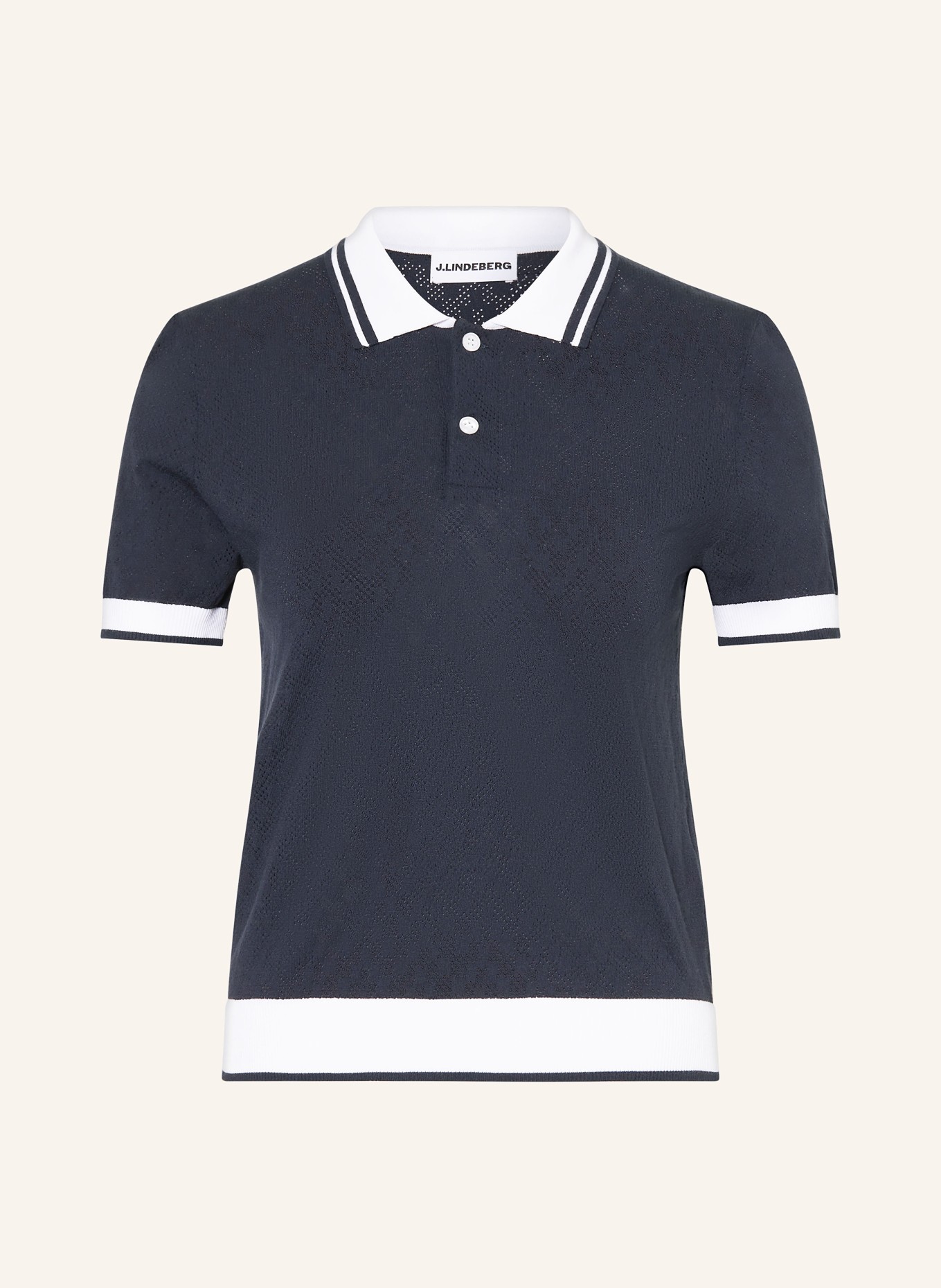 J.LINDEBERG Funktions-Poloshirt: DUNKELBLAU