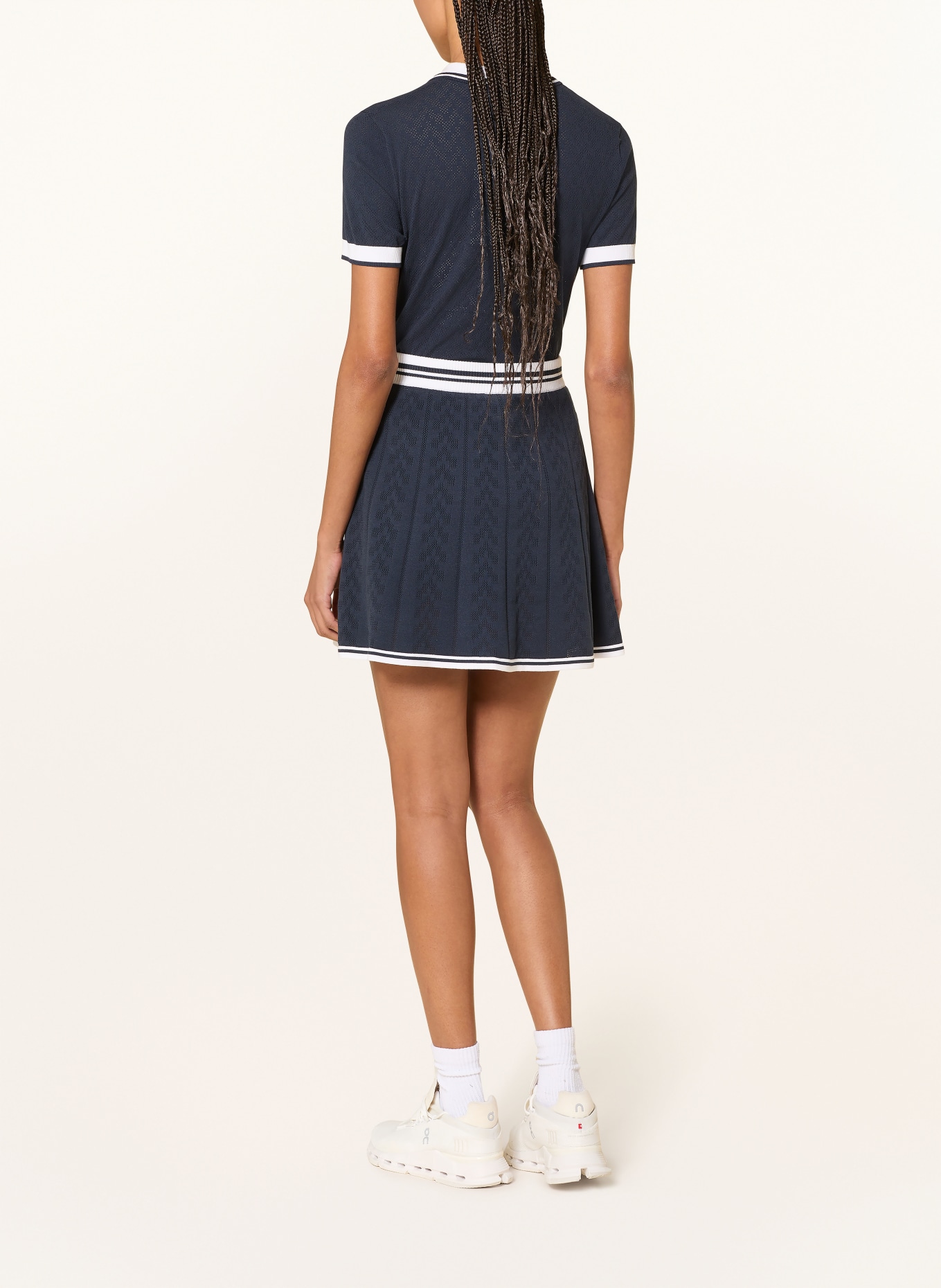 J.LINDEBERG Funktions-Poloshirt: DUNKELBLAU