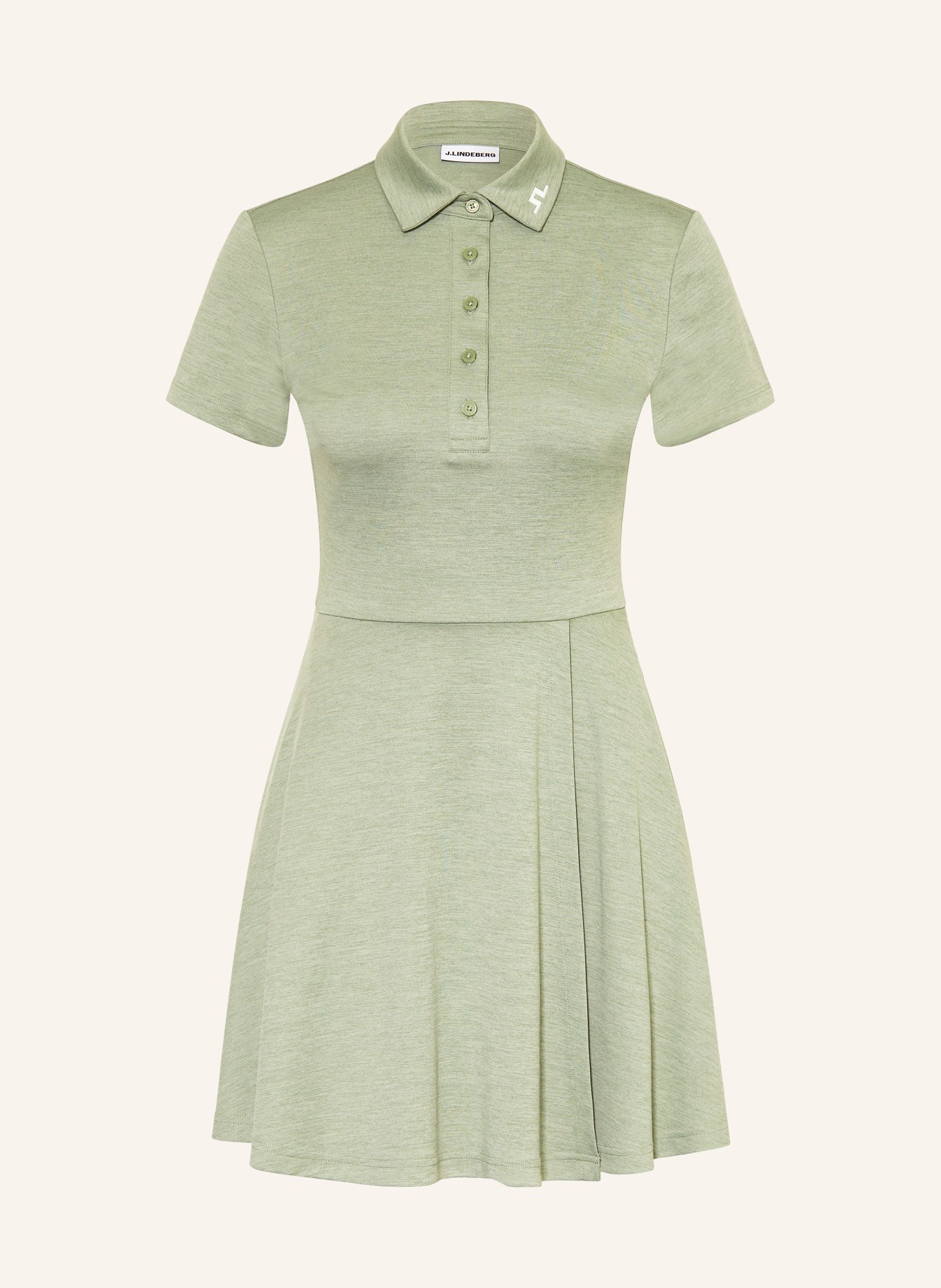 J.LINDEBERG robe polo: VERT CLAIR