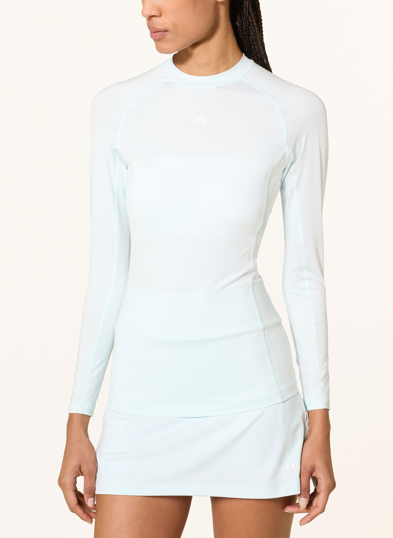 J.LINDEBERG long-sleeved shirt: MINT