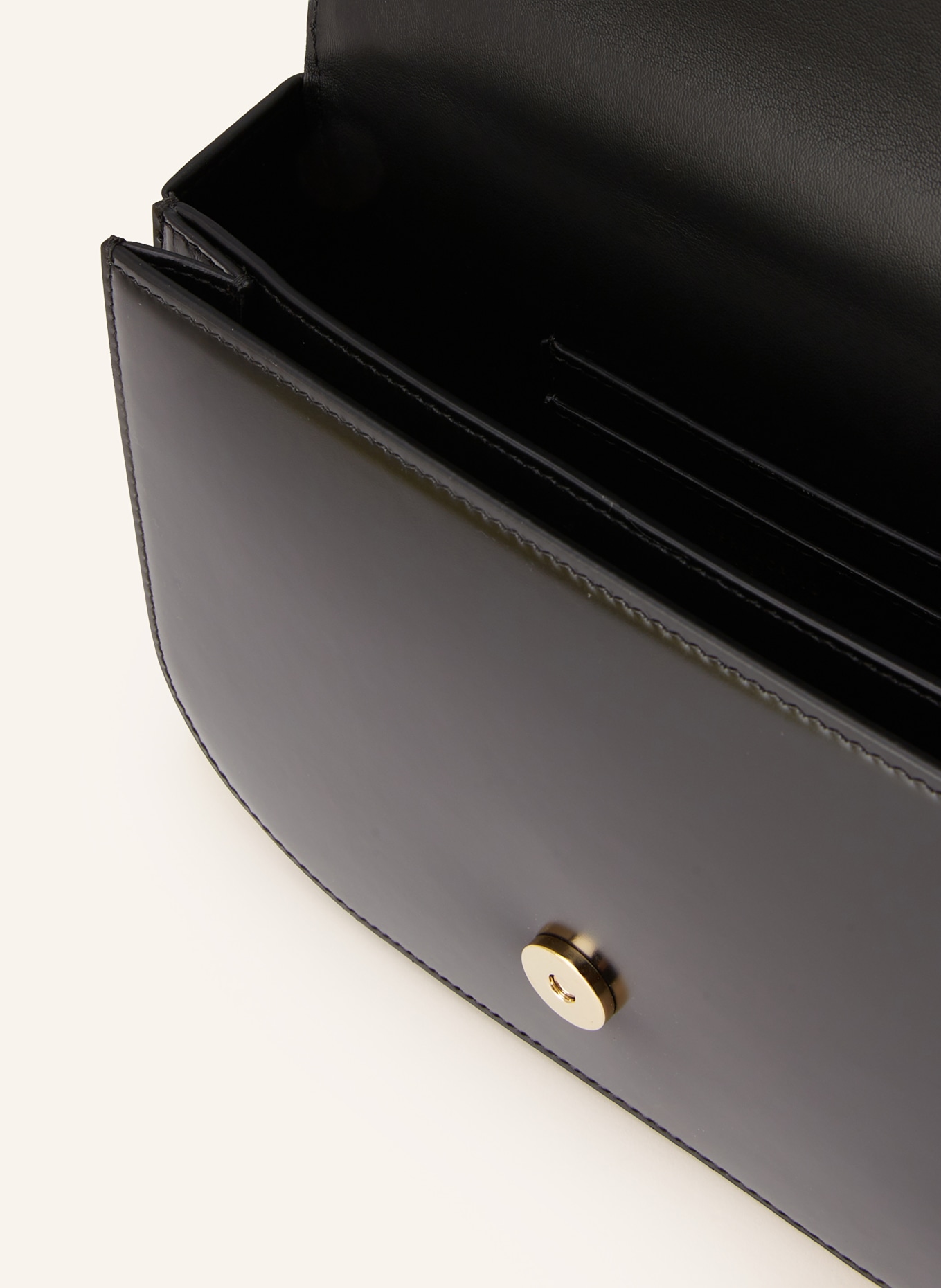 FERRAGAMO torba na ramię: CZARNY / ZŁOTY