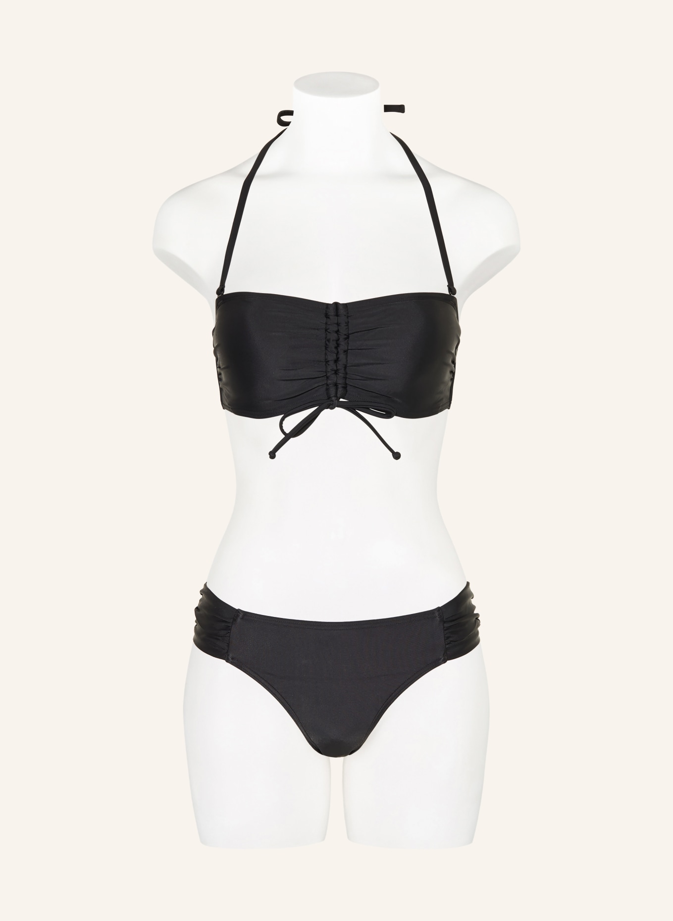 darling harbour Góra bikini typu bandeau: 15 BLACK