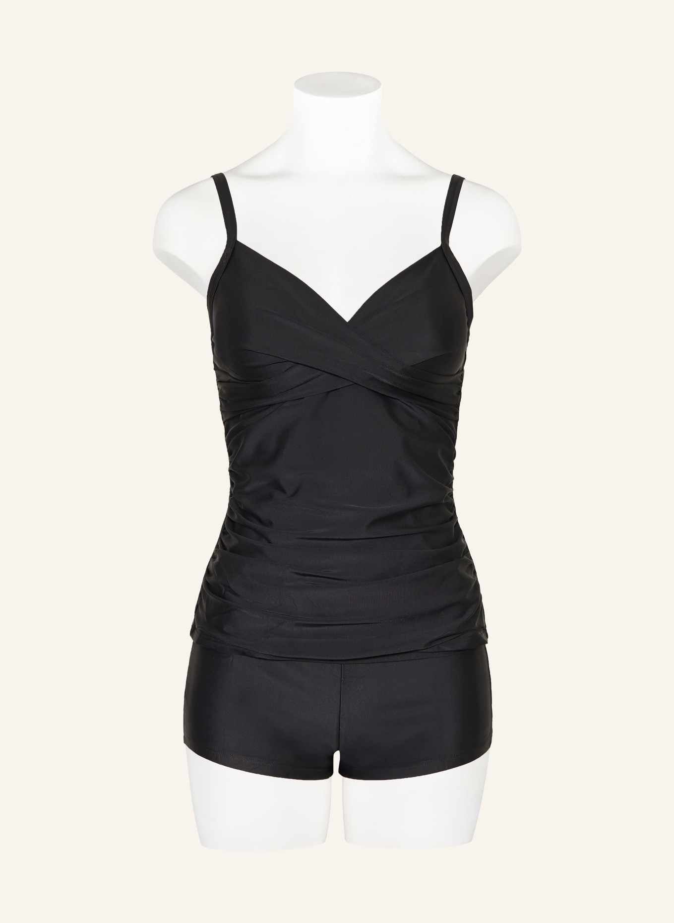 darling harbour Tankini-Top: 15 BLACK