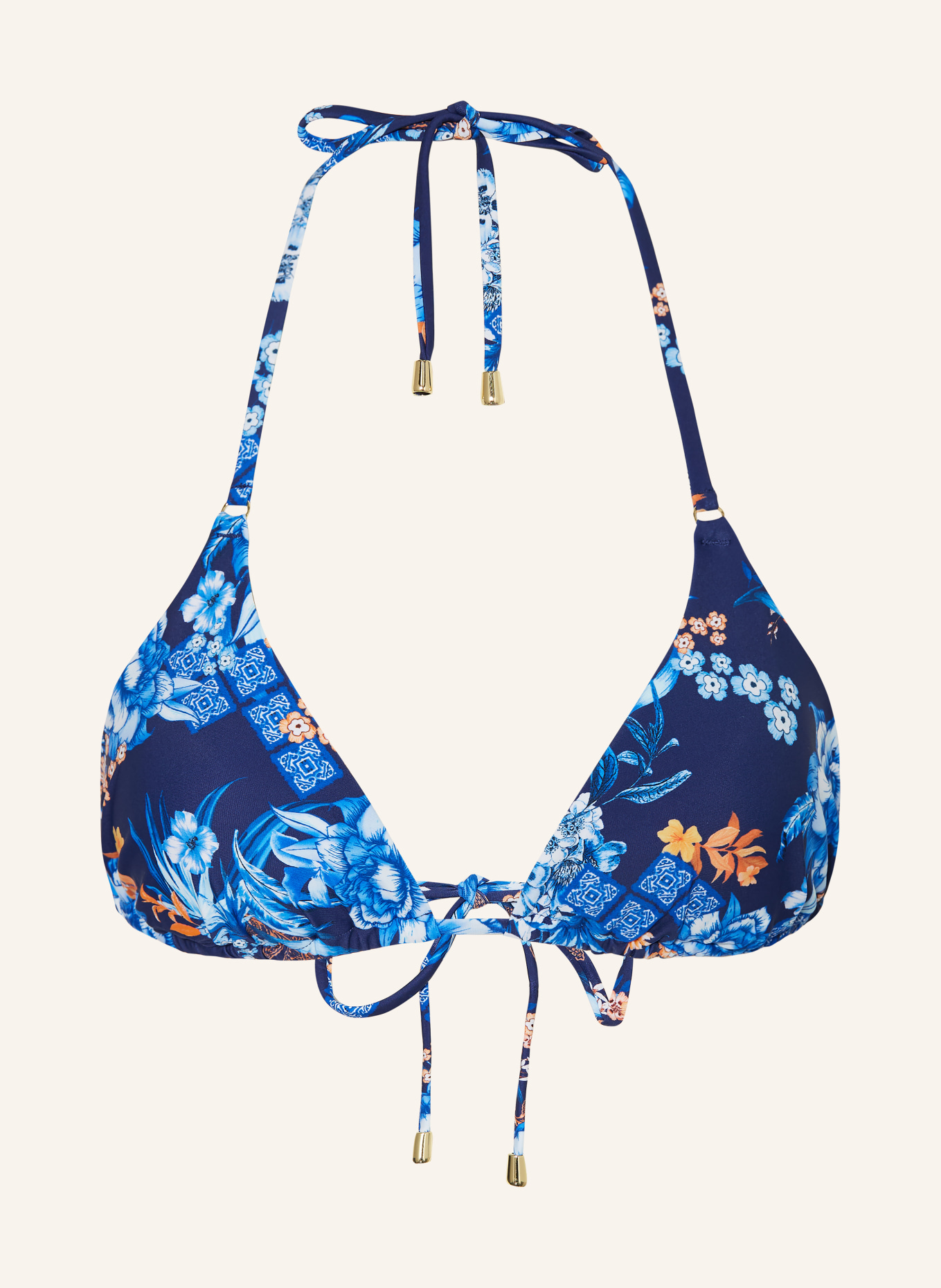 darling harbour Trójkątny stanik bikini: 53 NAVY-HELLBLAU