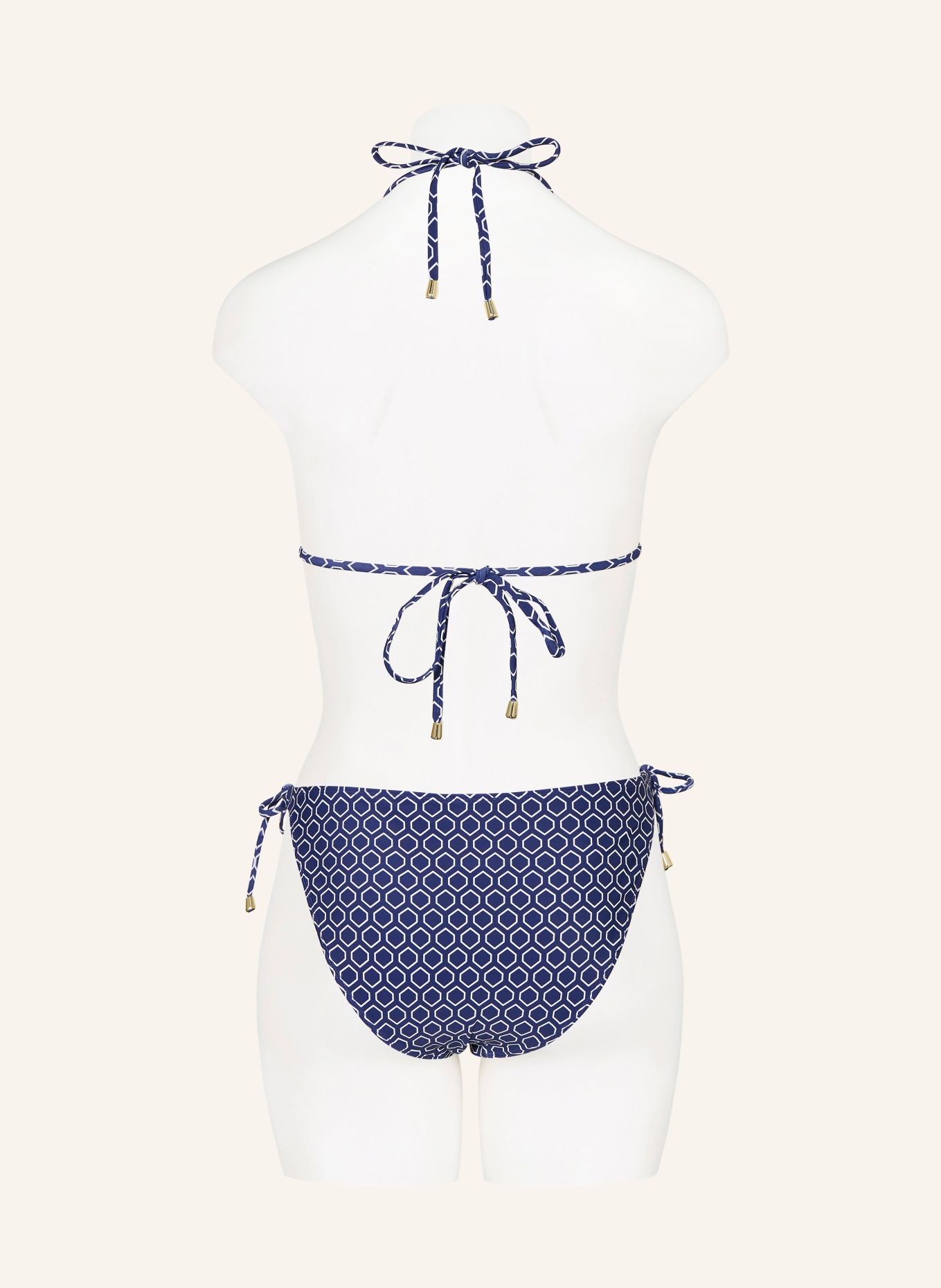 darling harbour Triangle bikini bottoms: 56 NAVY