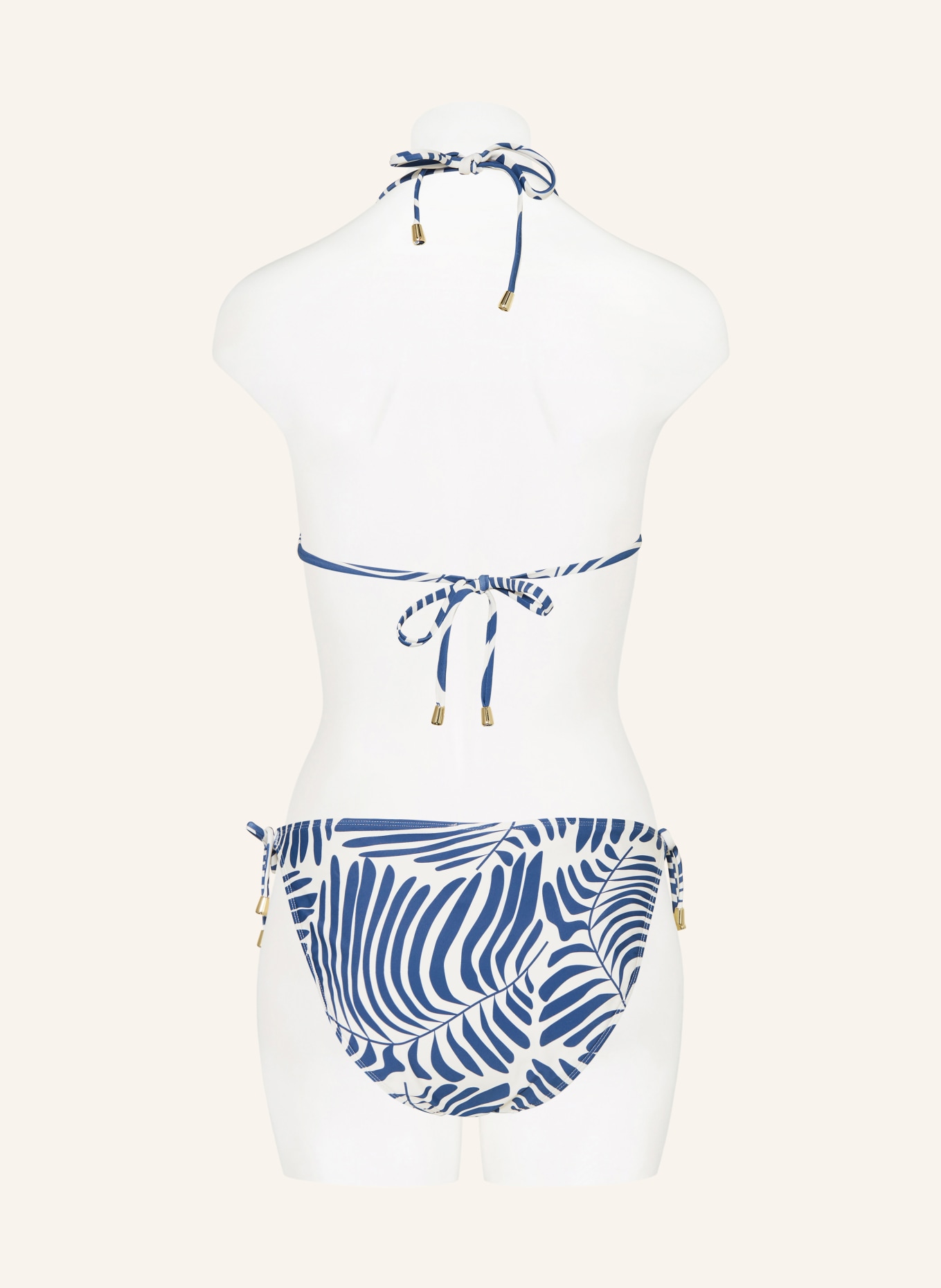 darling harbour Triangle bikini bottoms: 59 SMOKED BLUE