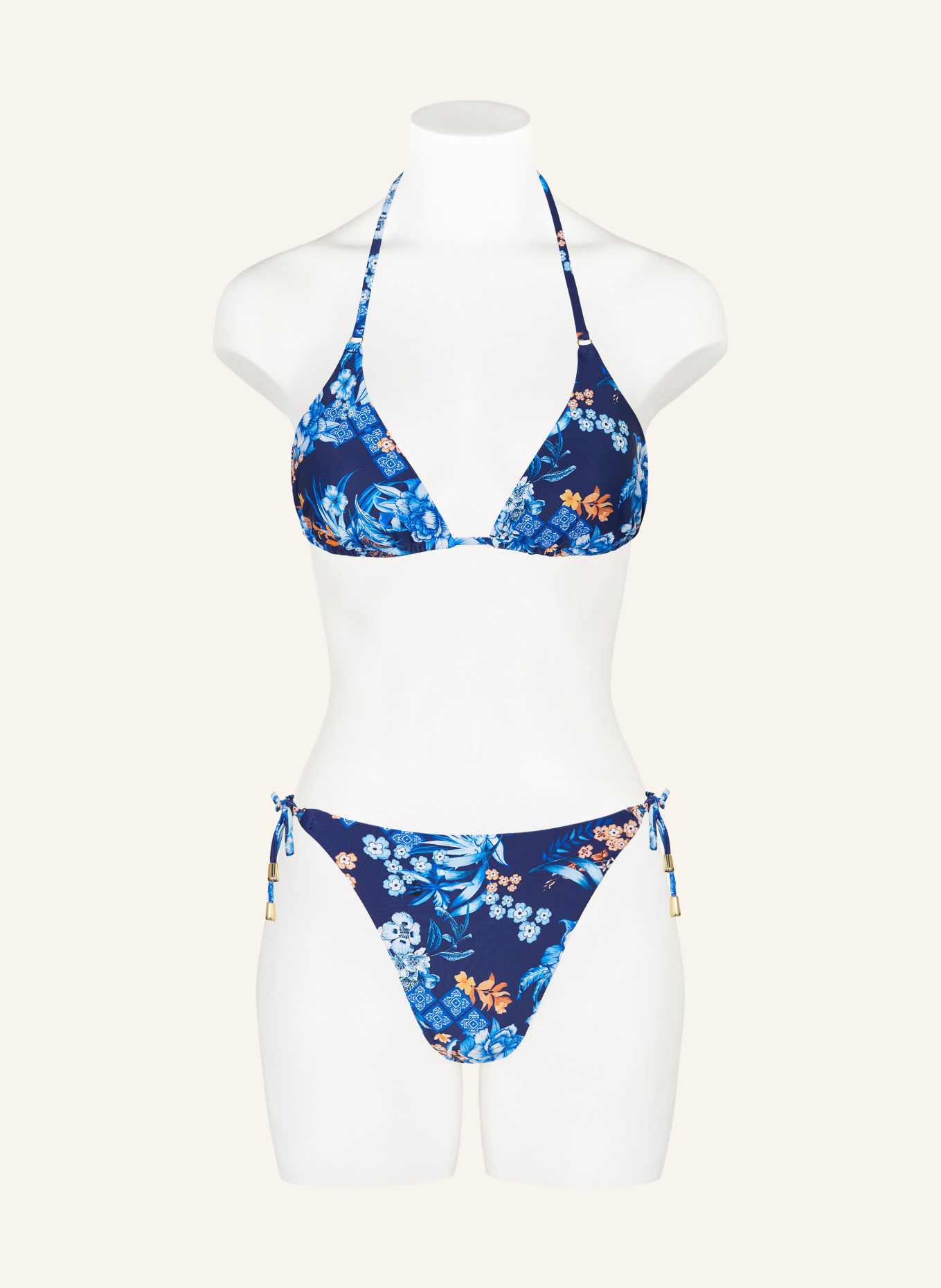 darling harbour Triangel-Bikini-Hose: 53 NAVY-HELLBLAU