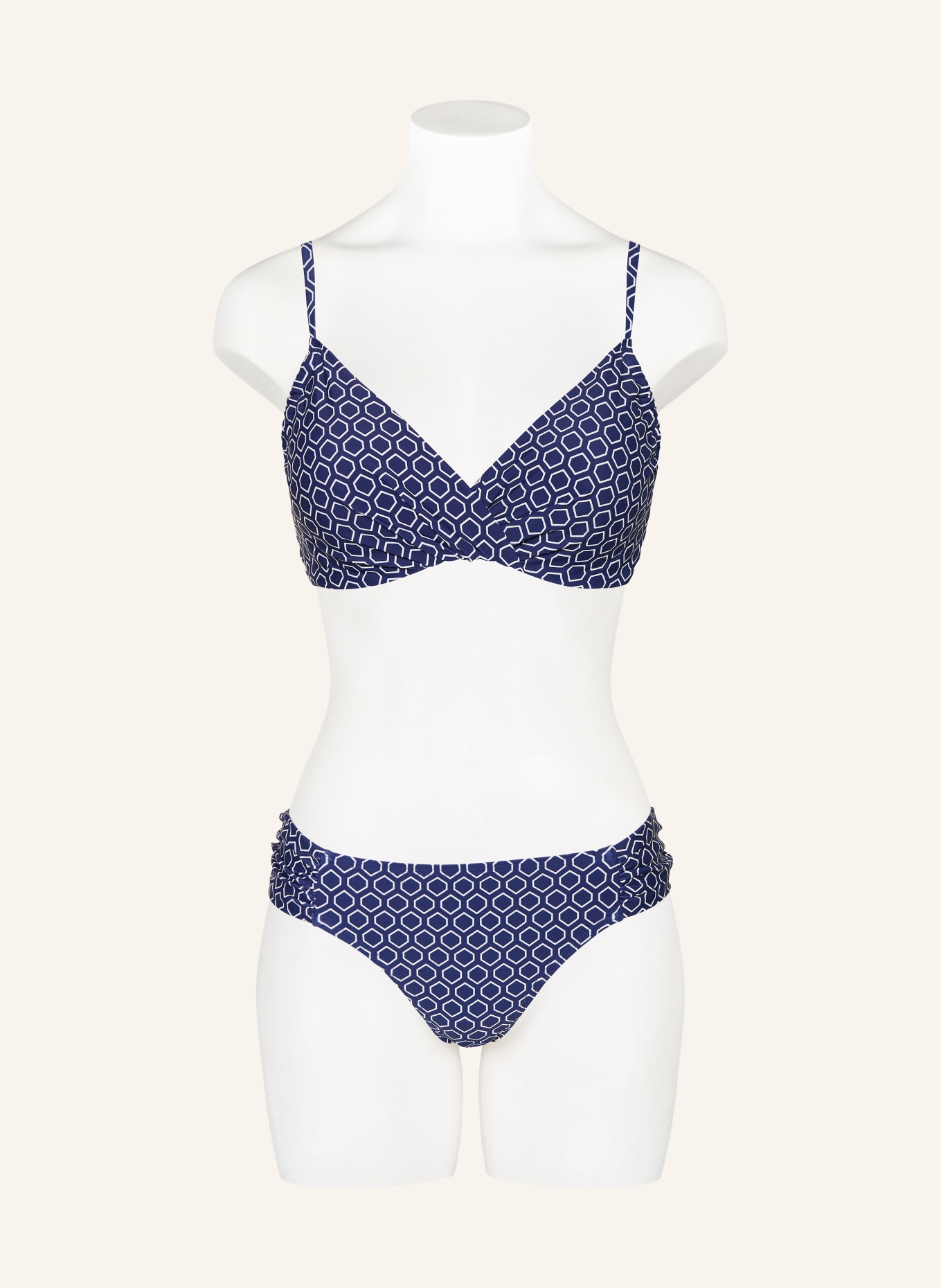 darling harbour Biustonosz bikini z fiszbinami: 56 NAVY