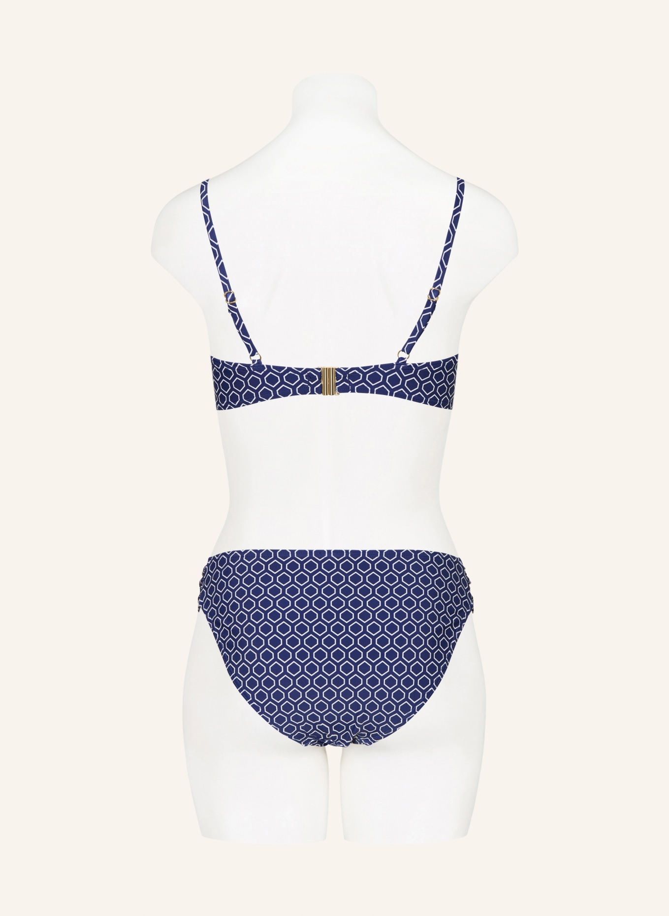 darling harbour Biustonosz bikini z fiszbinami: 56 NAVY