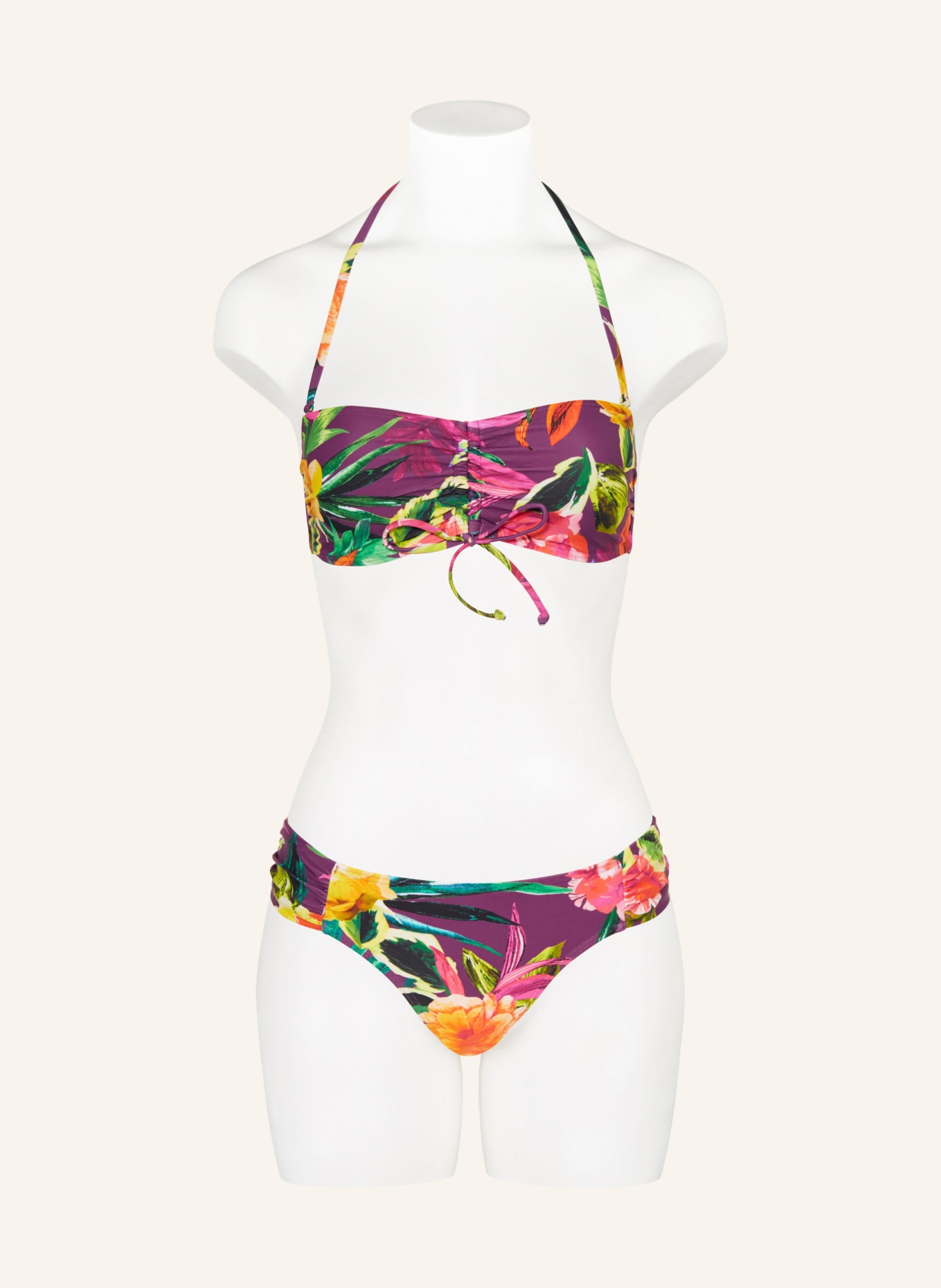 darling harbour Panty-Bikini-Hose: 61 LILA-GELB