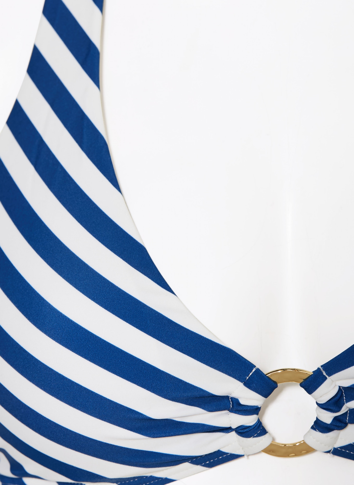 darling harbour Górna część bikini z wiązaniem na szyi: 51 BLAUWEISS