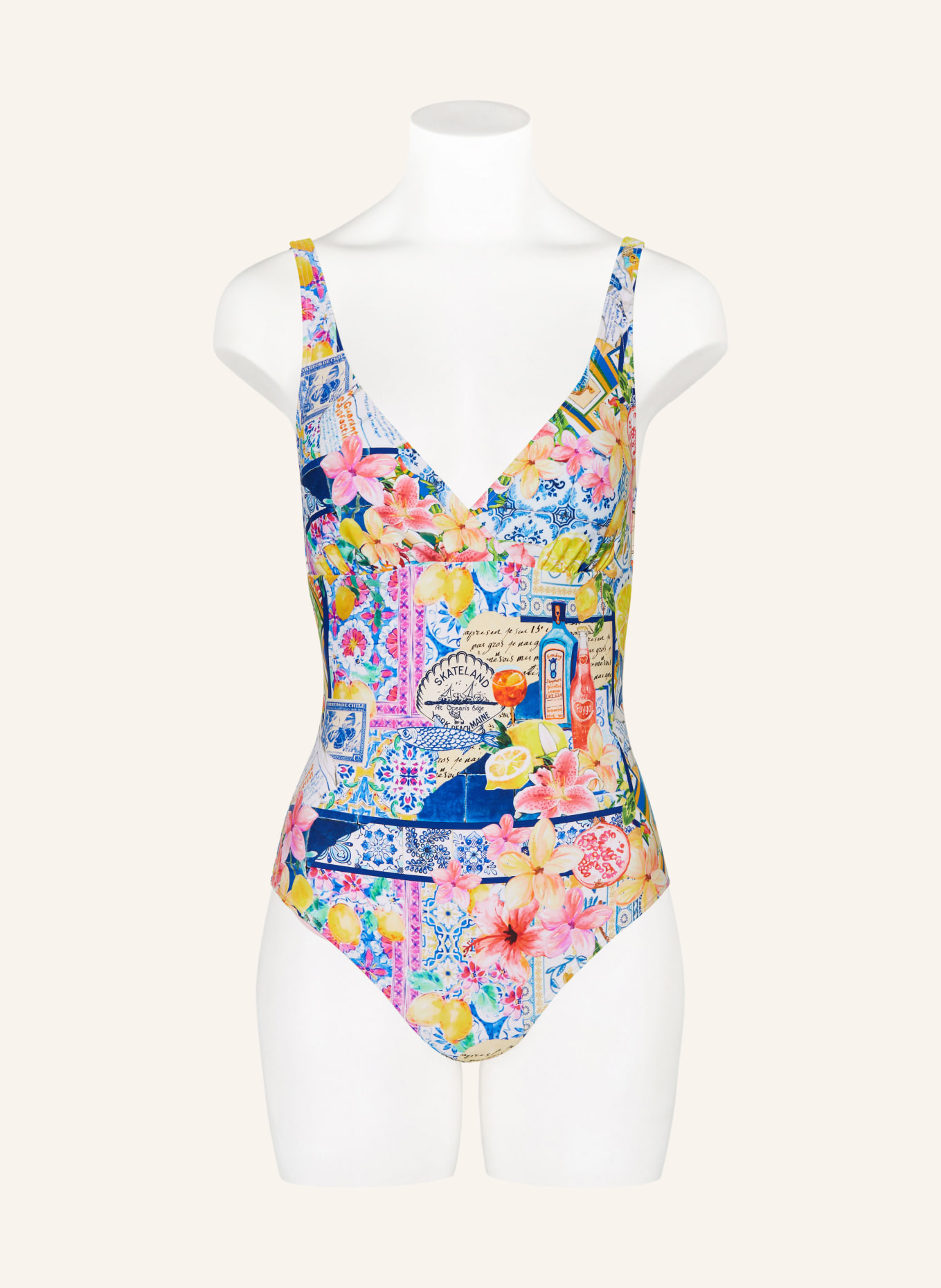 darling harbour Badeanzug: 54 BLAUGELB