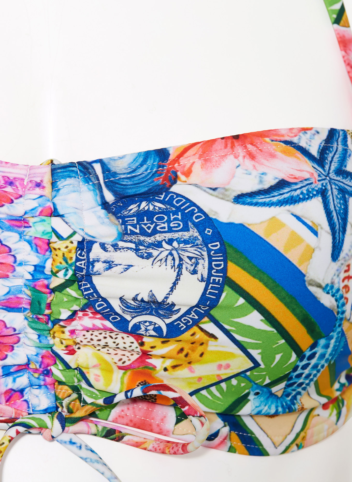 darling harbour Góra bikini typu bandeau: 54 BLAUGELB