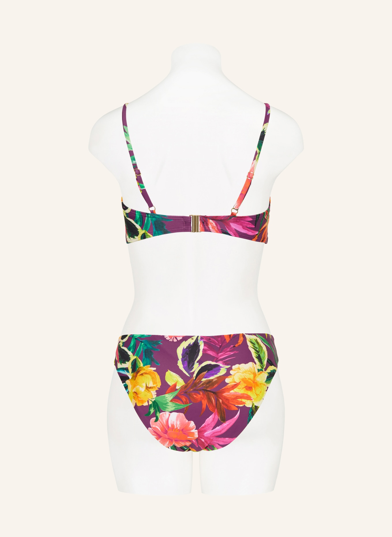 darling harbour Basic-Bikini-Hose: 61 LILA-GELB