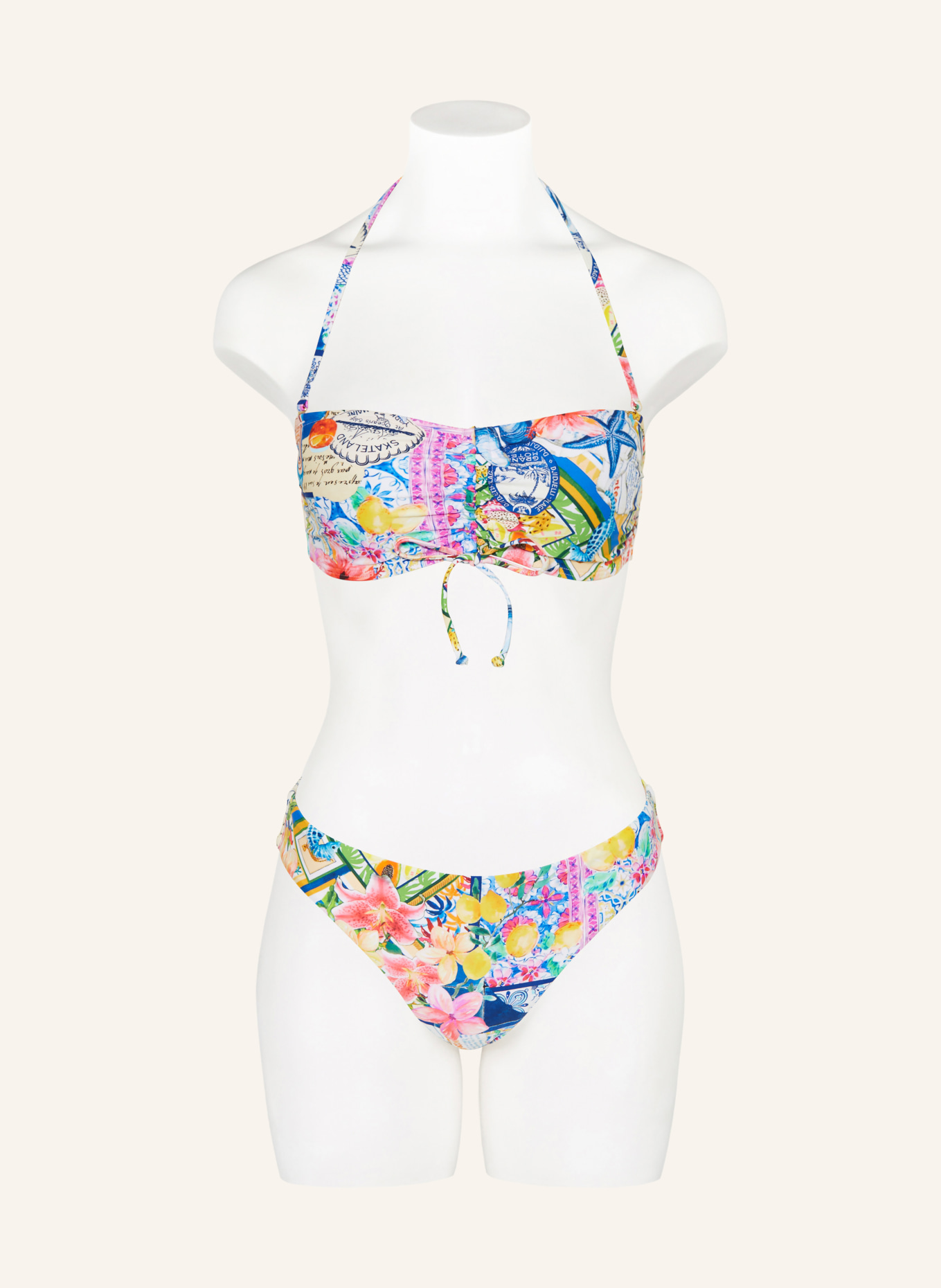 darling harbour Basic-Bikini-Hose: 54 BLAUGELB