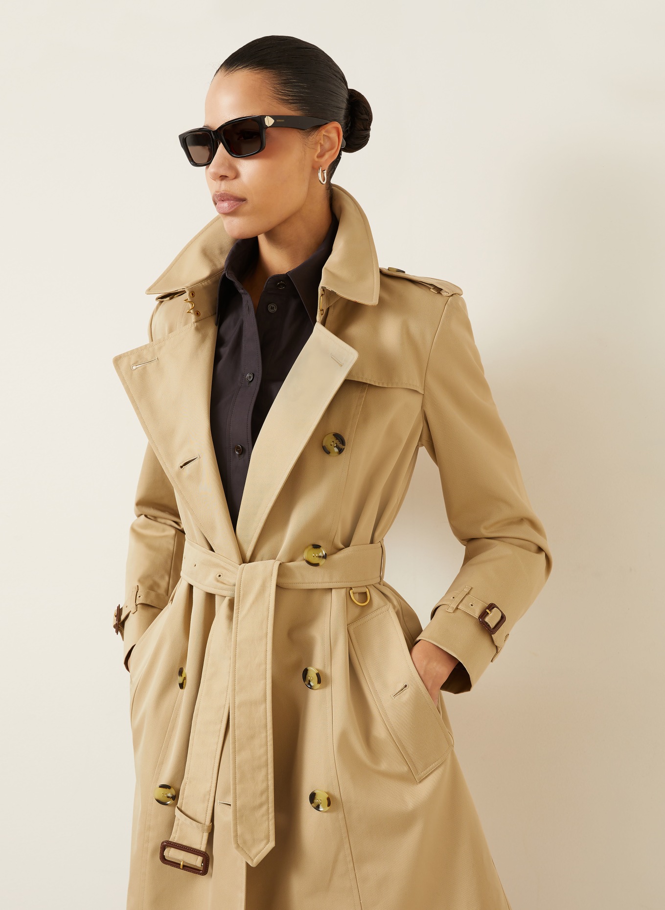 BURBERRY Trenchcoat: BEIGE