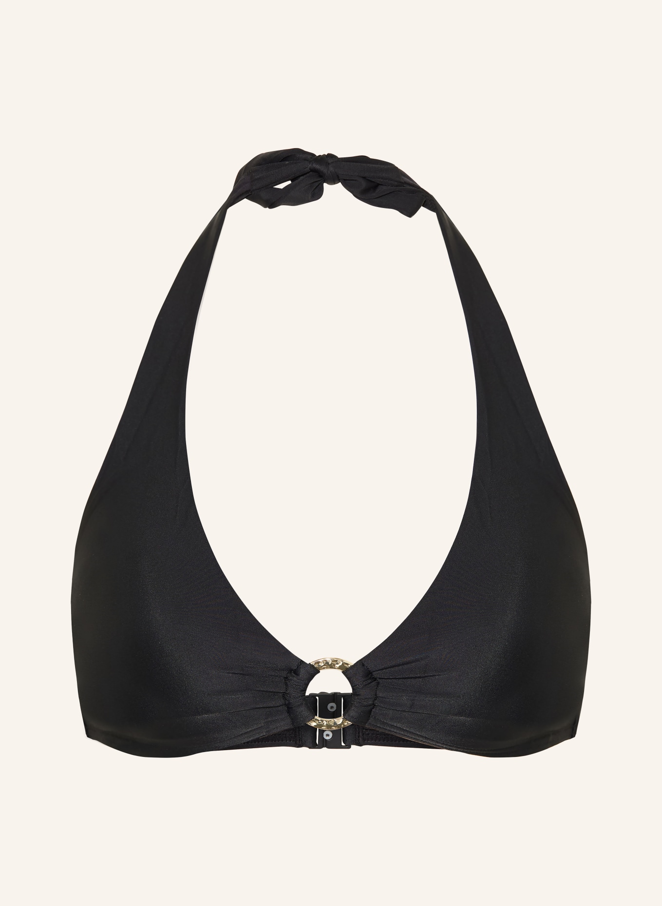 darling harbour Neckholder-Bikini-Top: 15 BLACK