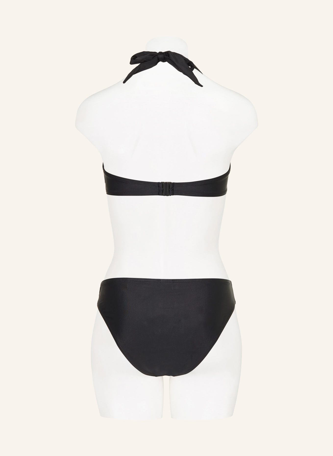 darling harbour Neckholder-Bikini-Top: 15 BLACK
