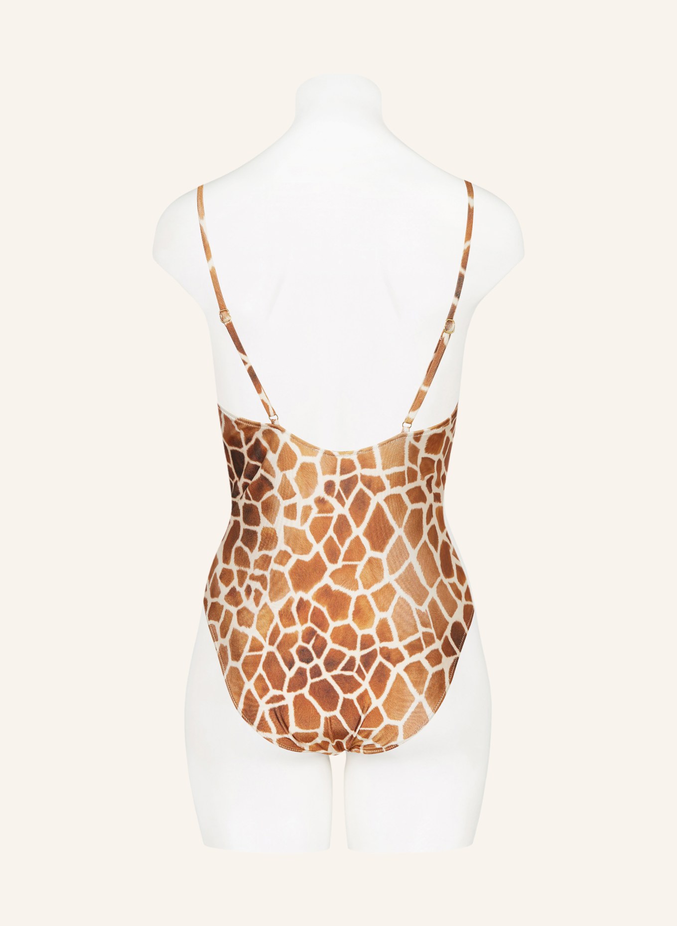 MRS & HUGS kostium kąpielowy: JASNOBRĄZOWY / KREMOWY