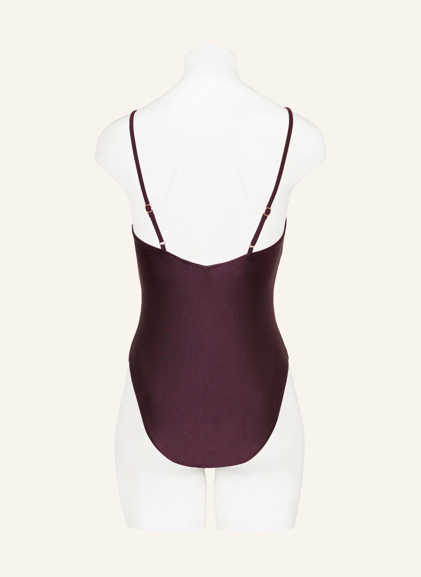 MRS & HUGS kostium kąpielowy: CIEMNOCZERWONY