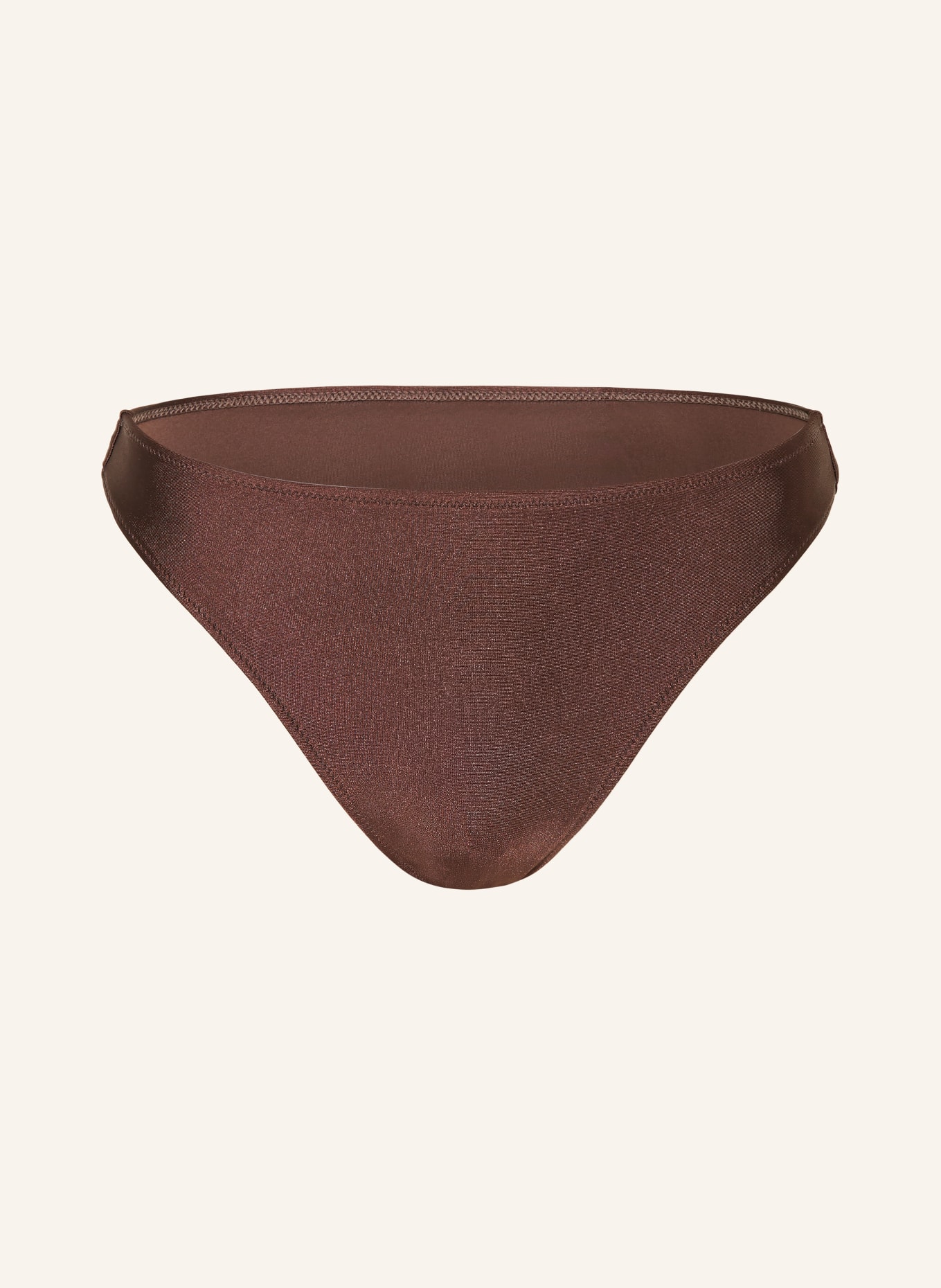 MRS & HUGS Basic-Bikini-Hose: DUNKELBRAUN