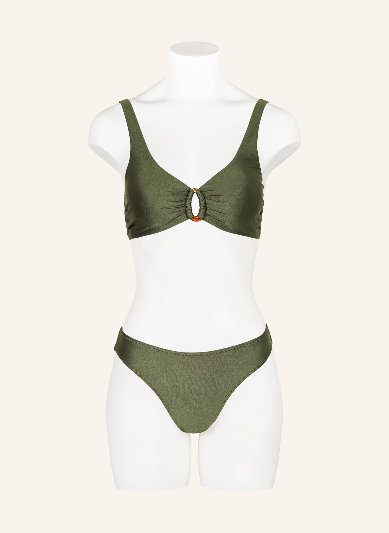 MRS & HUGS Podstawowe figi bikini: OLIWKOWY