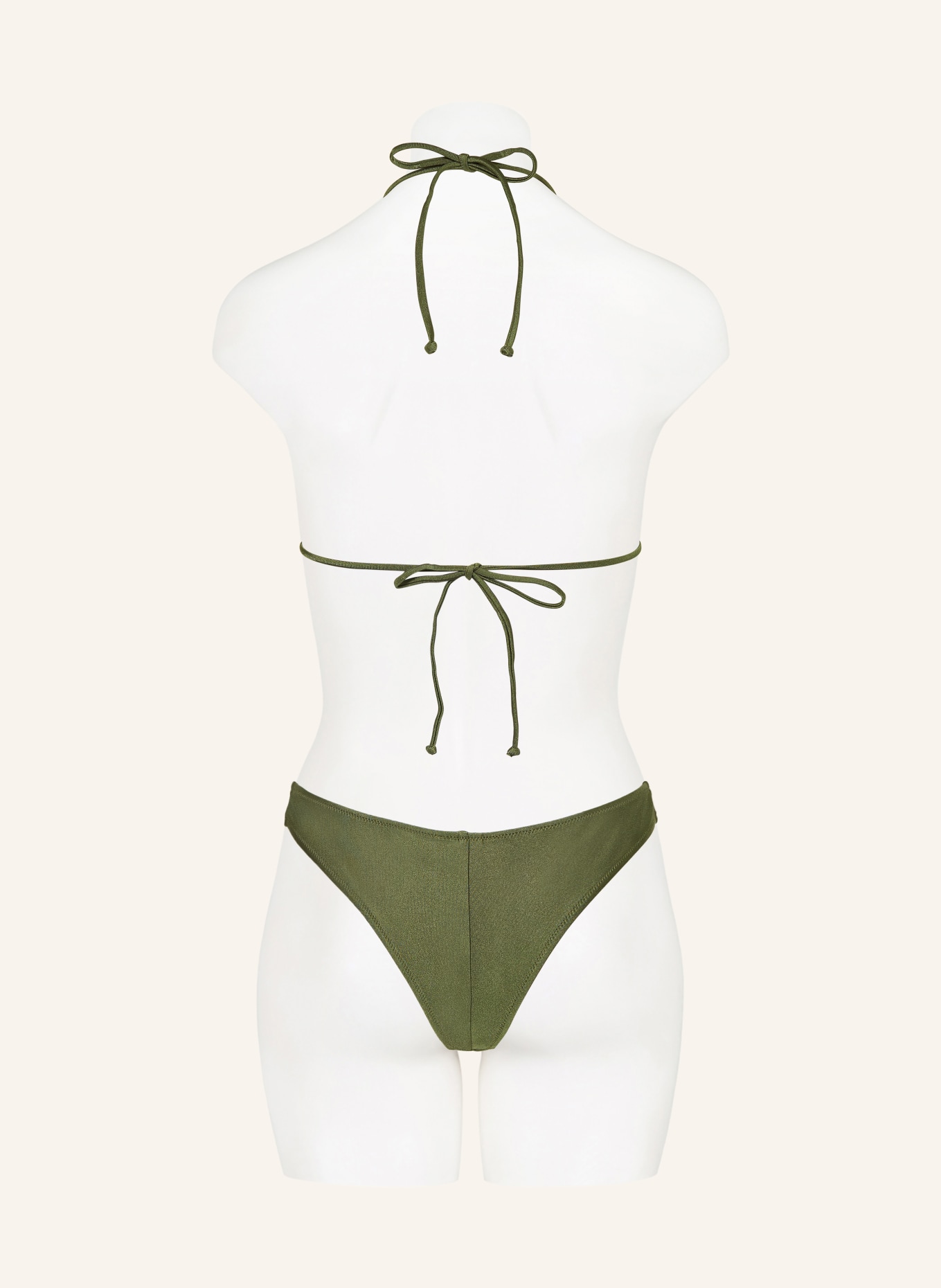 MRS & HUGS Brazylijskie figi bikini: OLIWKOWY