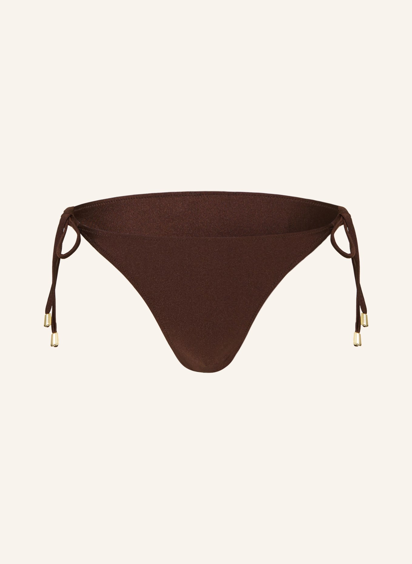 MRS & HUGS Triangle bikini bottoms: DARK BROWN