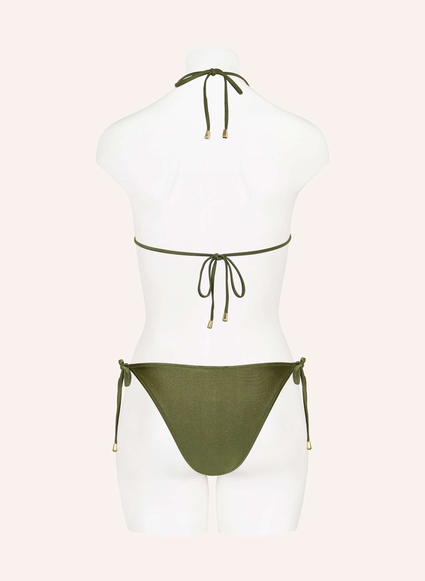 MRS & HUGS Triangle bikini bottoms: OLIVE