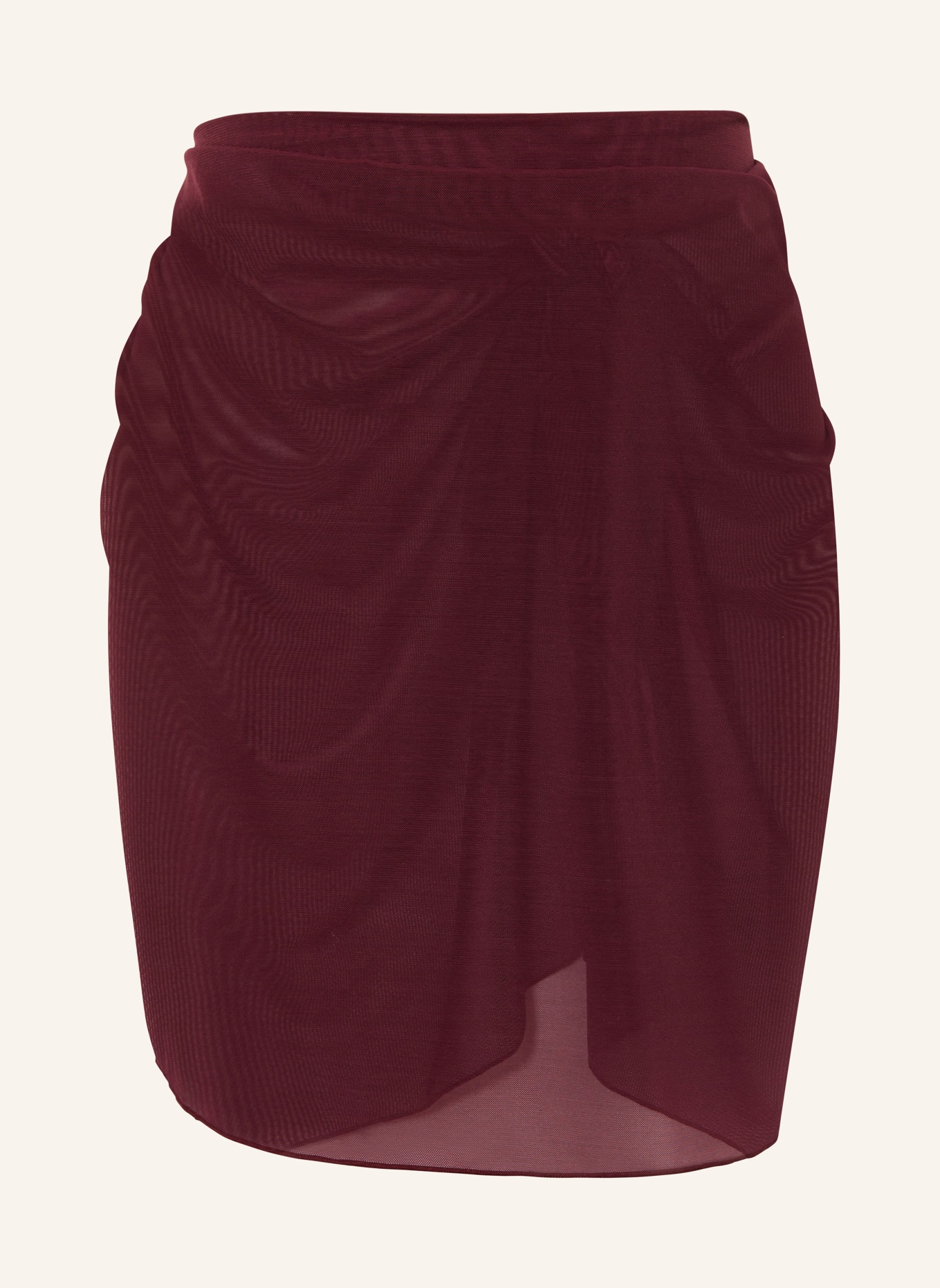 MRS & HUGS Pareo: CIEMNOCZERWONY