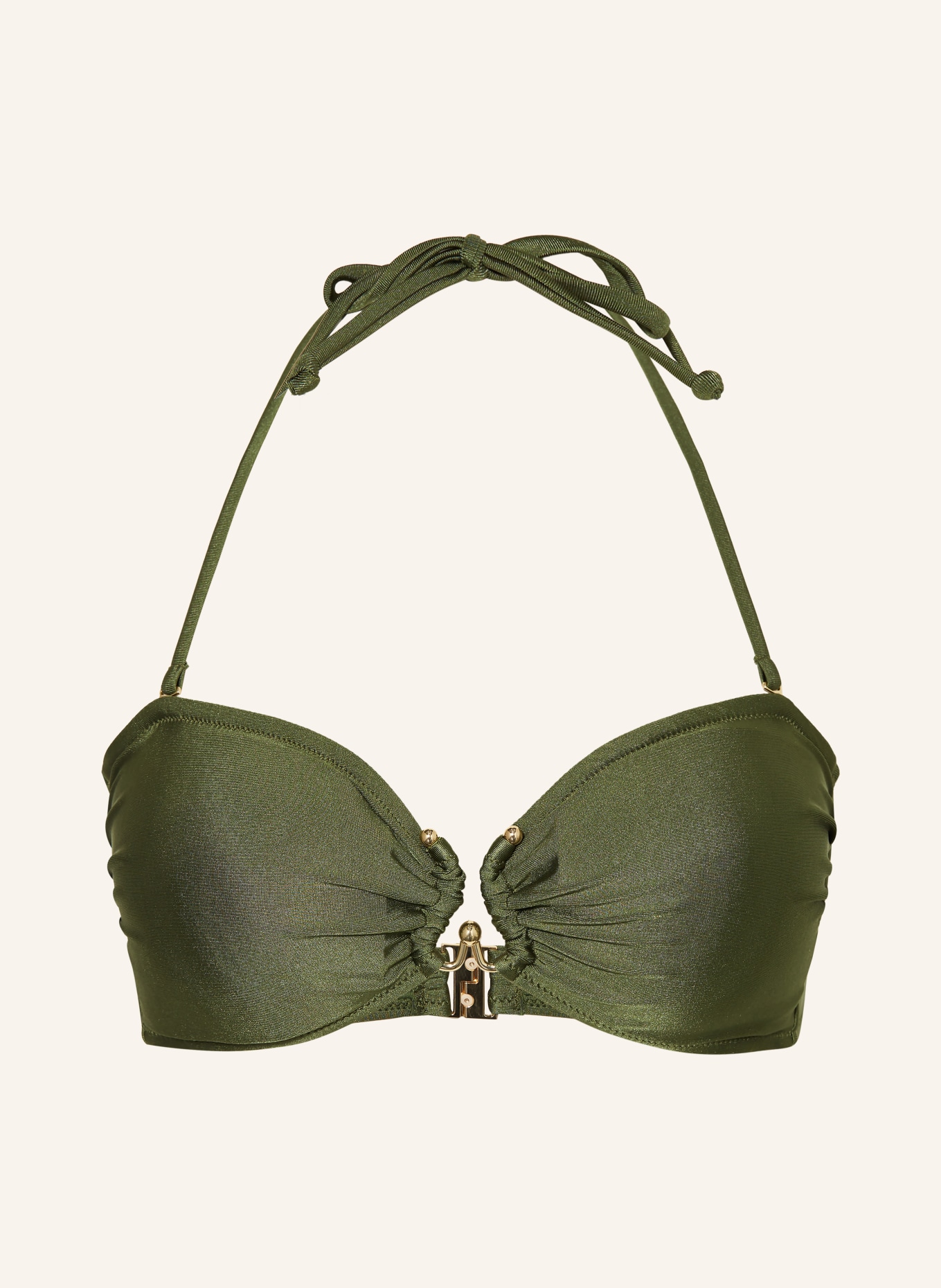 MRS & HUGS Bandeau-Bikini-Top: OLIV