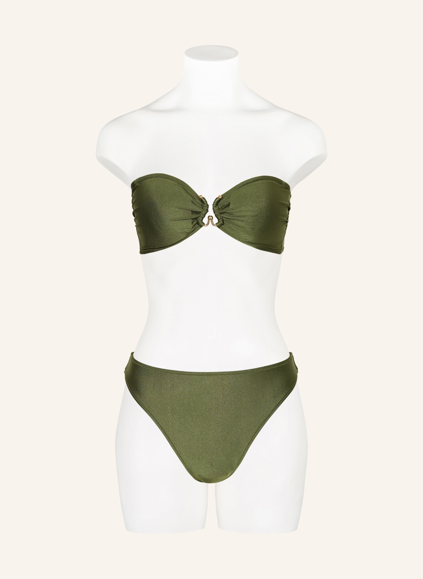 MRS & HUGS Bandeau-Bikini-Top: OLIV