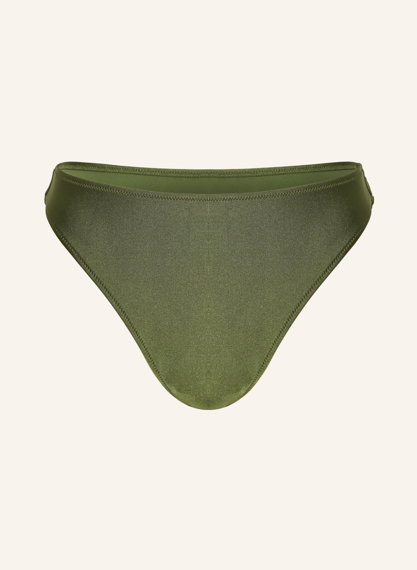 MRS & HUGS High-waisted bikini bottoms: OLIVE