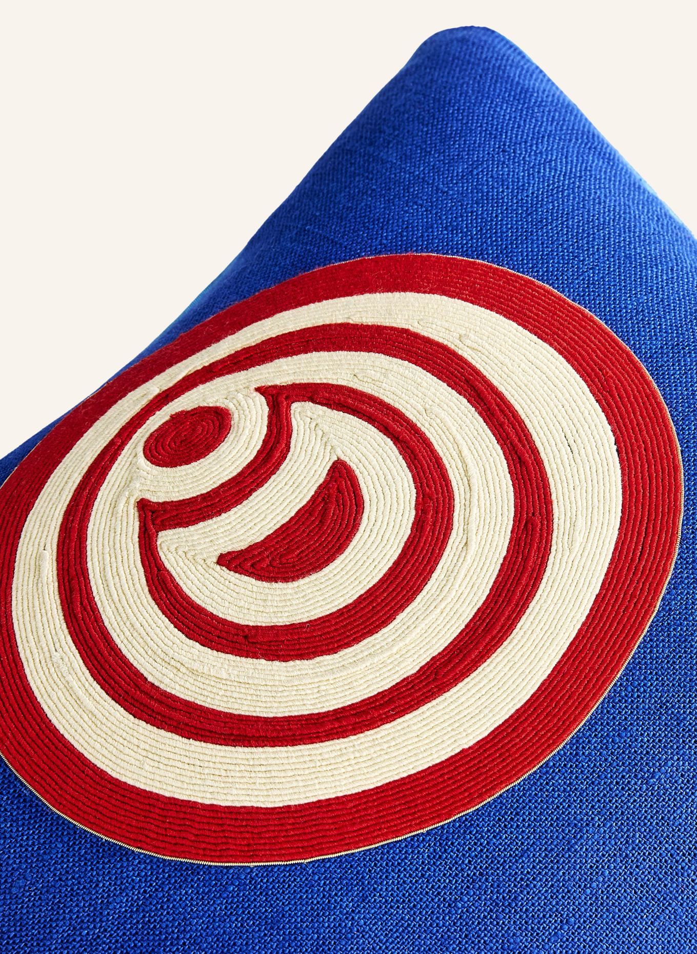 JONATHAN ADLER Dekokissen PLAYA: BLAU / ROT / GELB