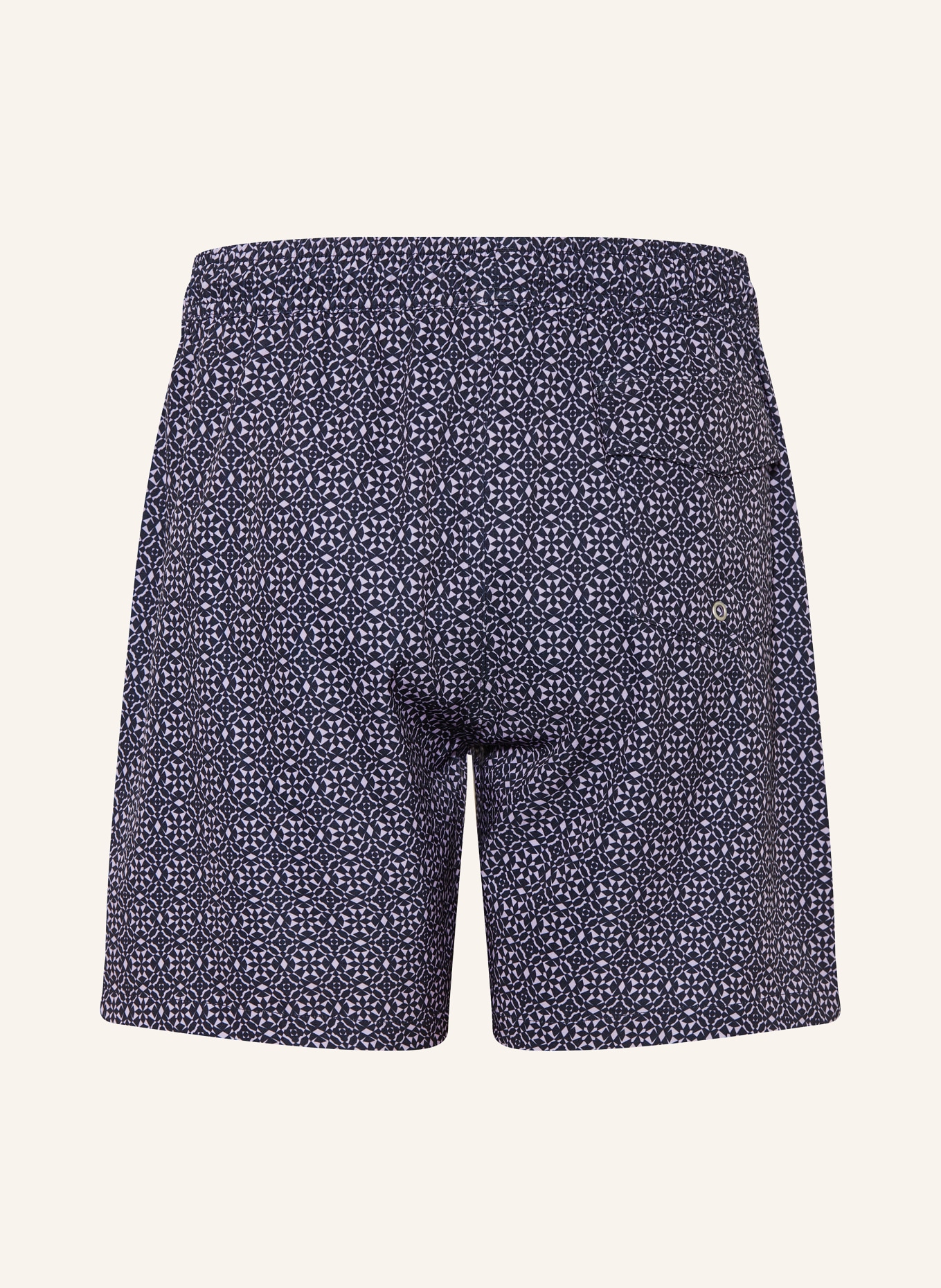 PAUL Badeshorts: HELLLILA / DUNKELBLAU