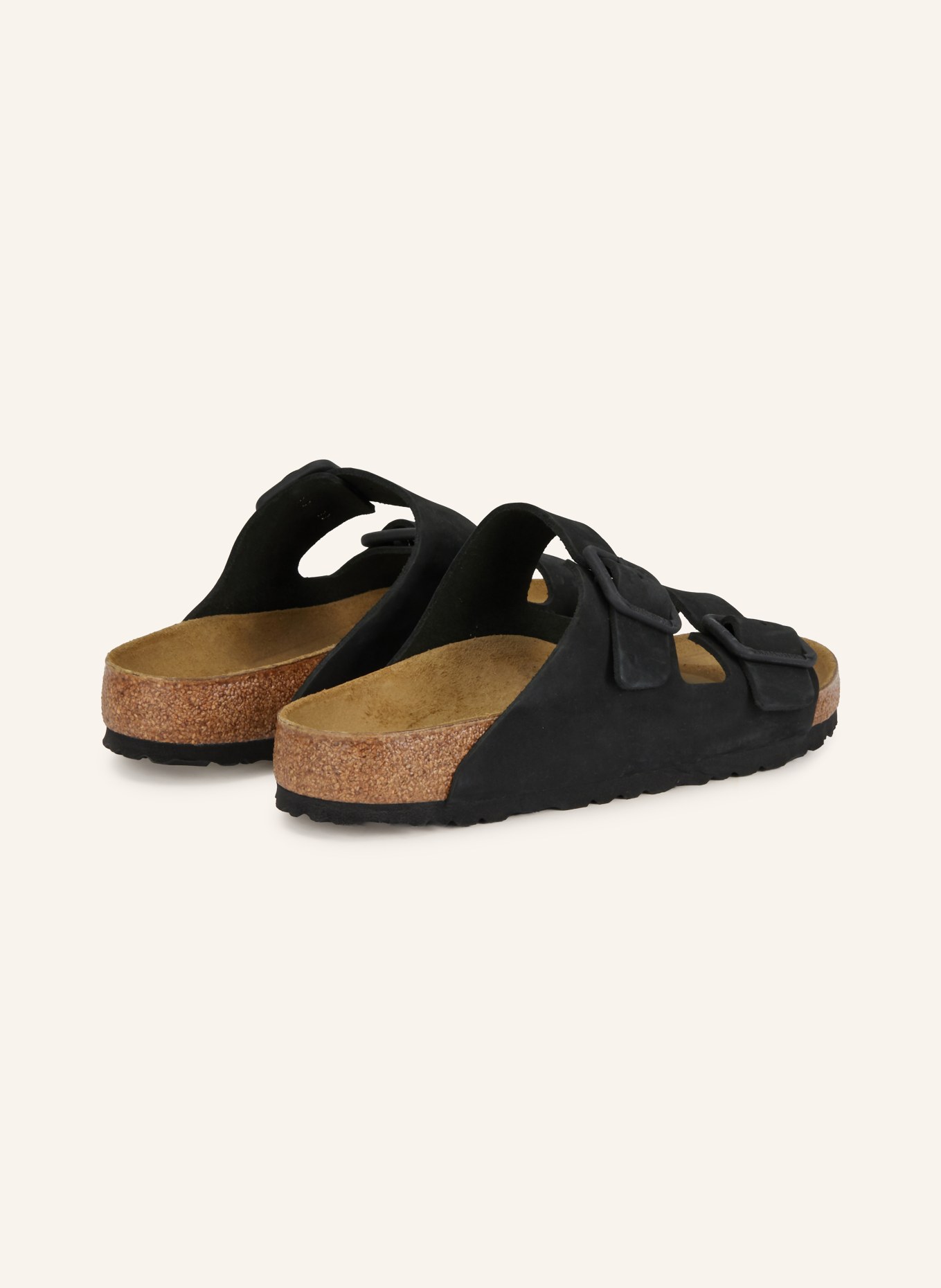 BIRKENSTOCK ARIZONA mules: BLACK
