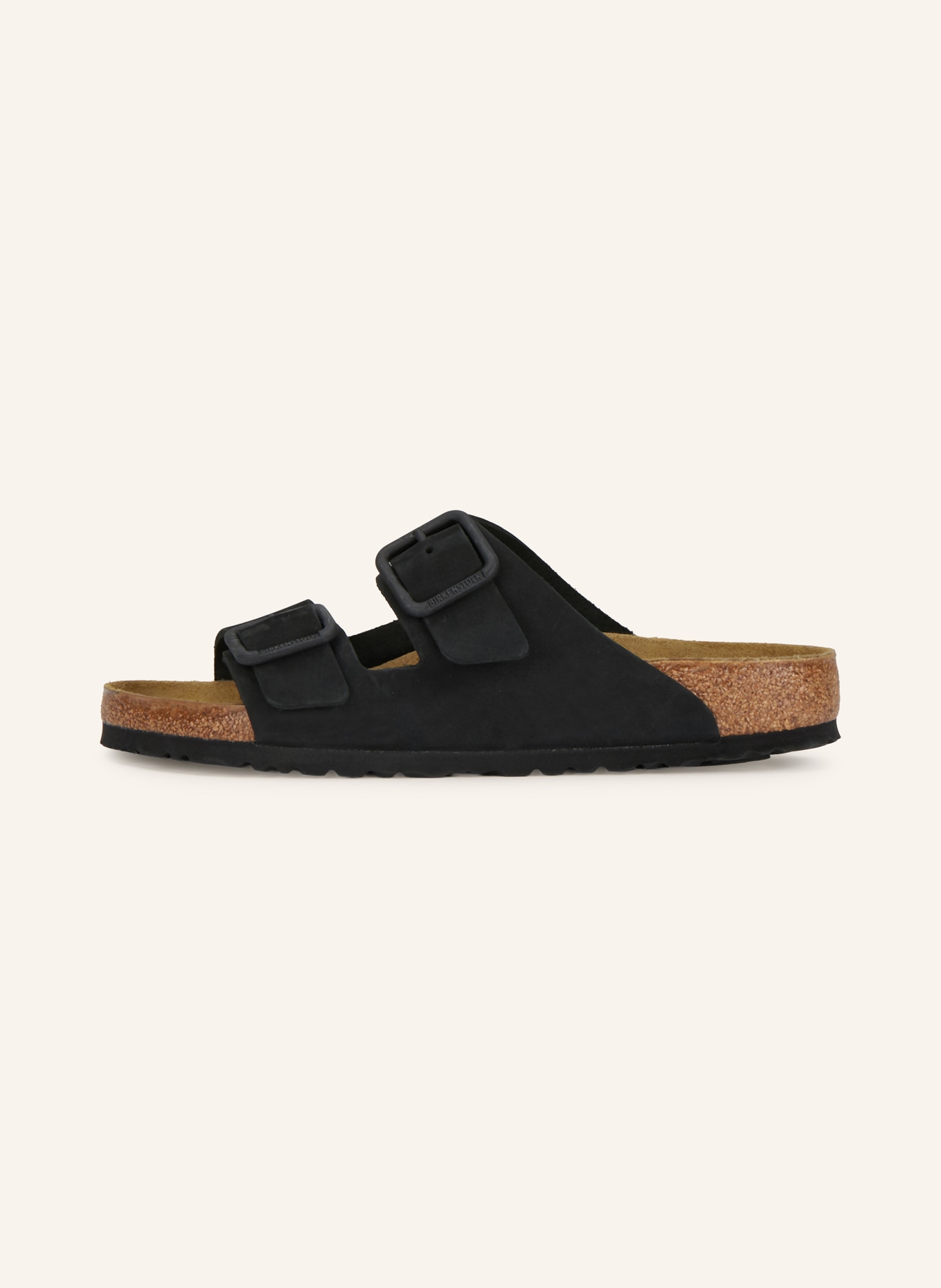BIRKENSTOCK ARIZONA mules: BLACK