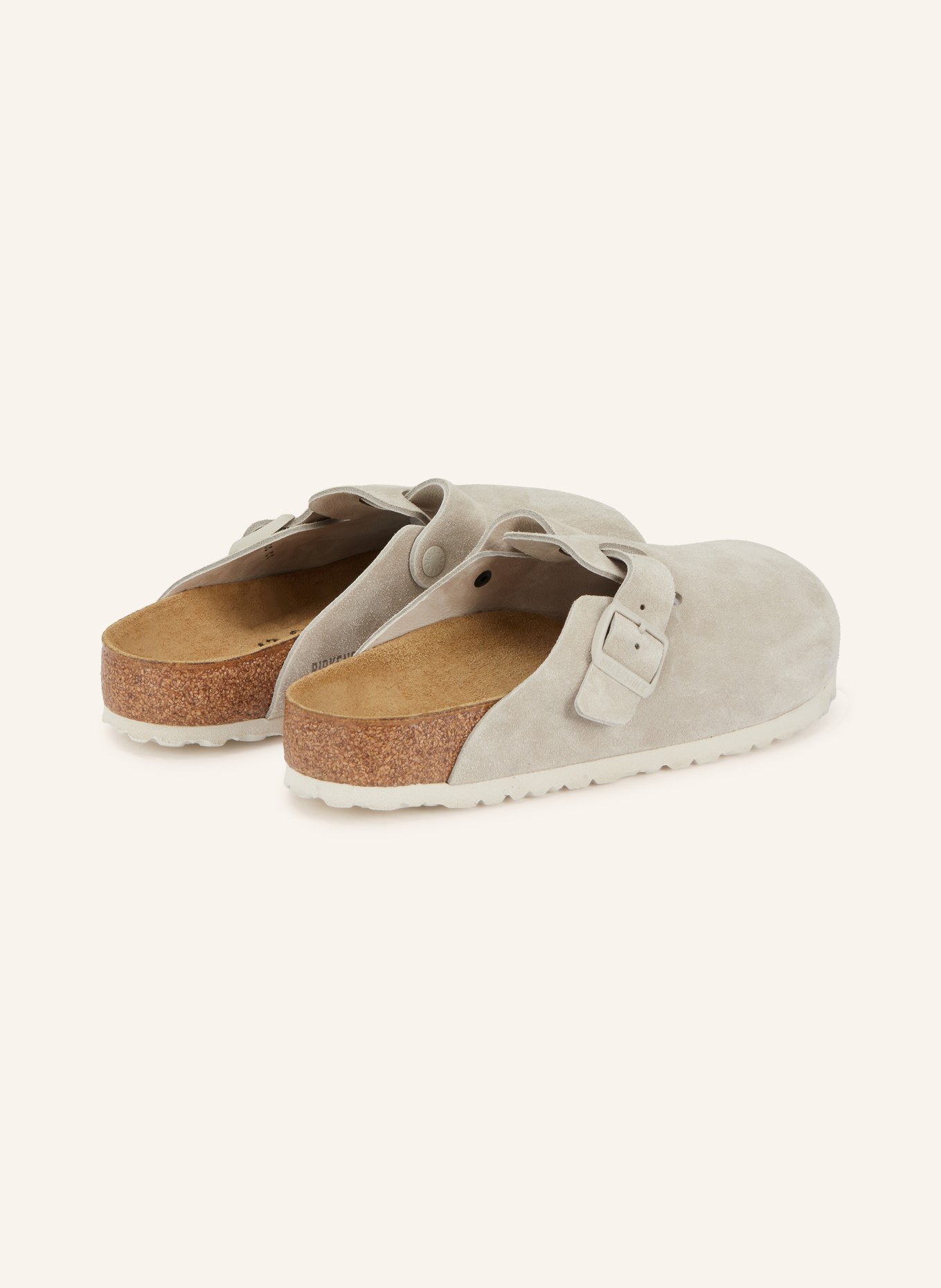 BIRKENSTOCK Pantoletten BOSTON: HELLGRAU