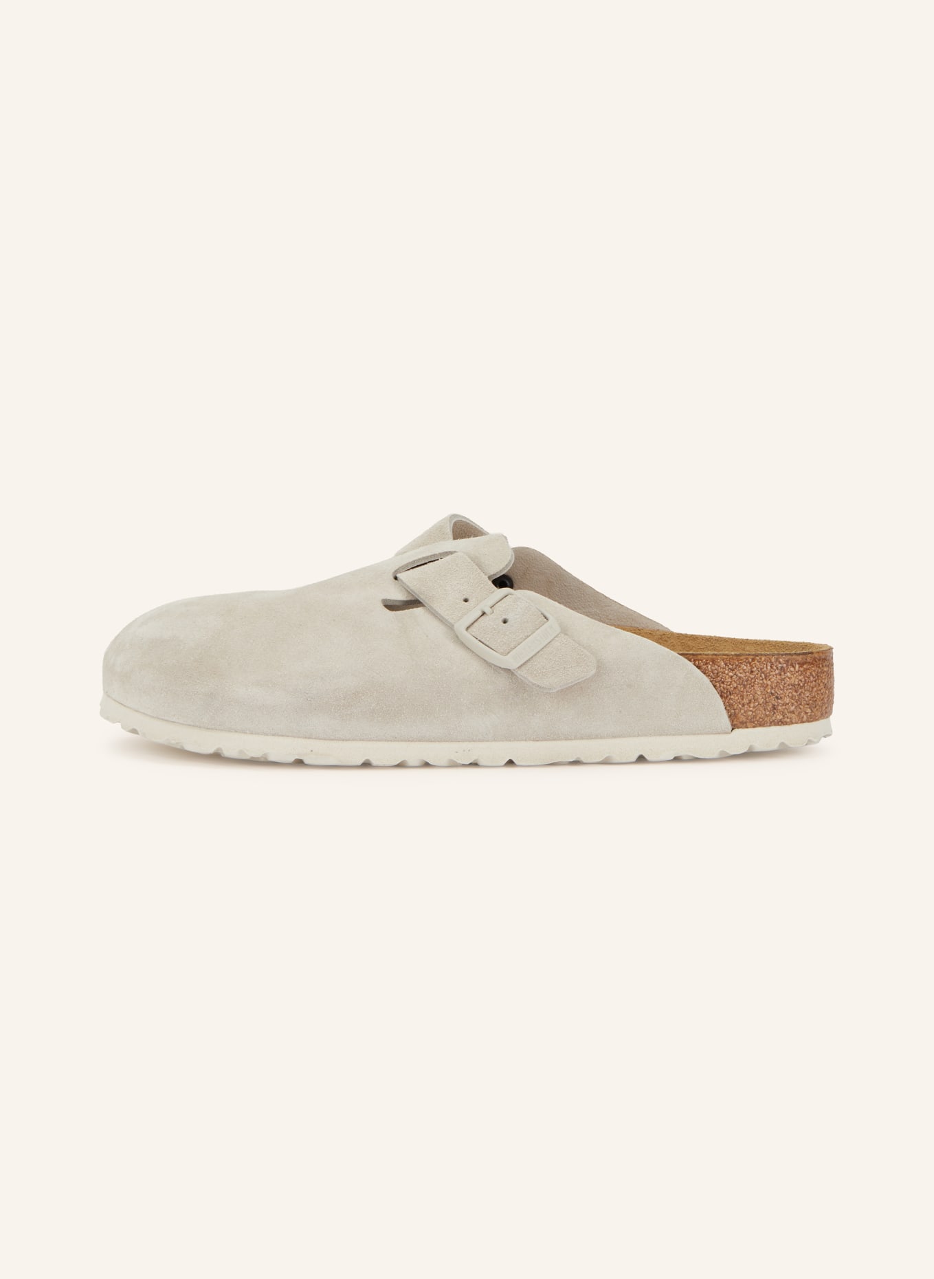BIRKENSTOCK Pantoletten BOSTON: HELLGRAU