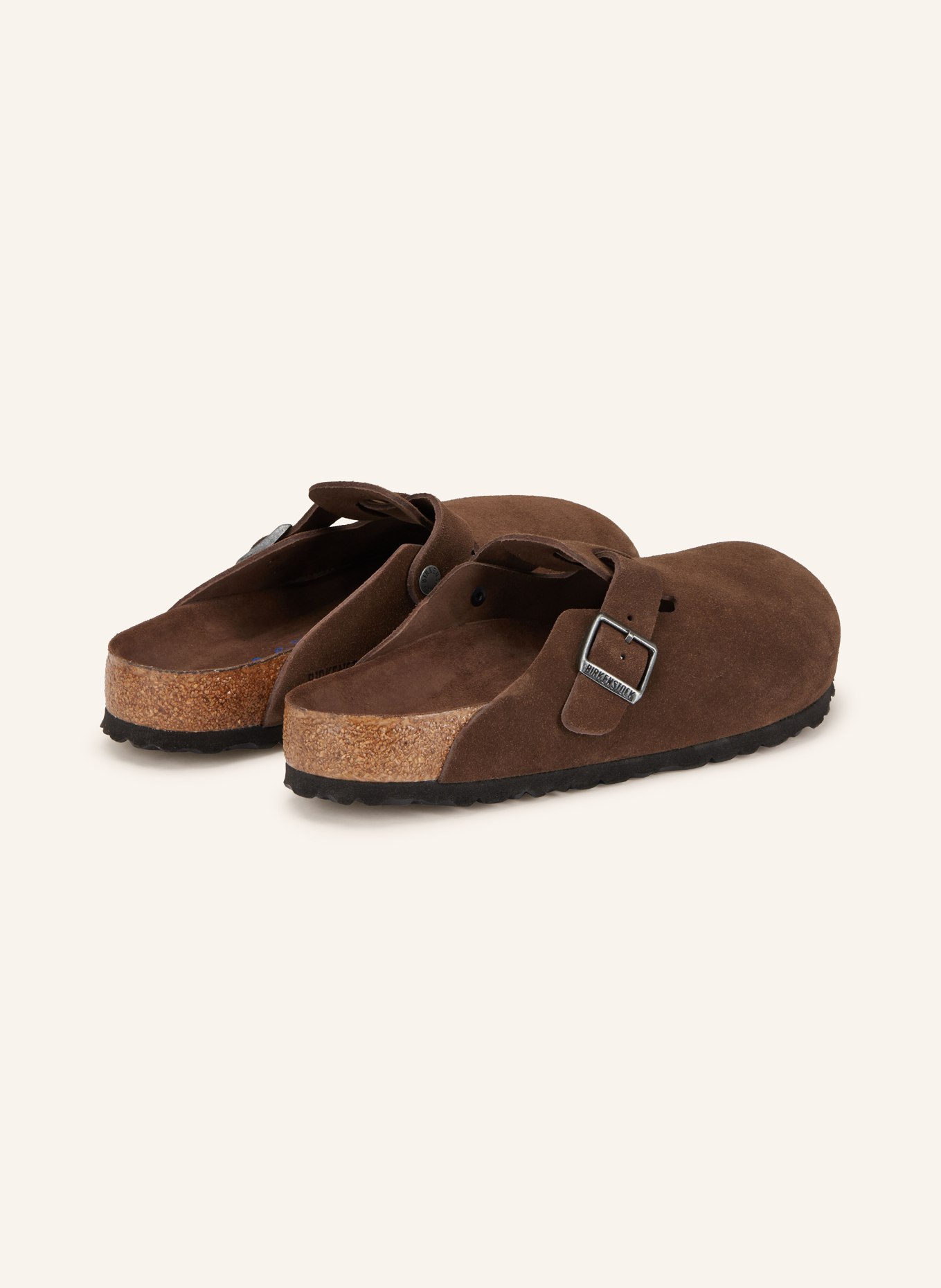 BIRKENSTOCK Pantoletten BOSTON: DUNKELBRAUN