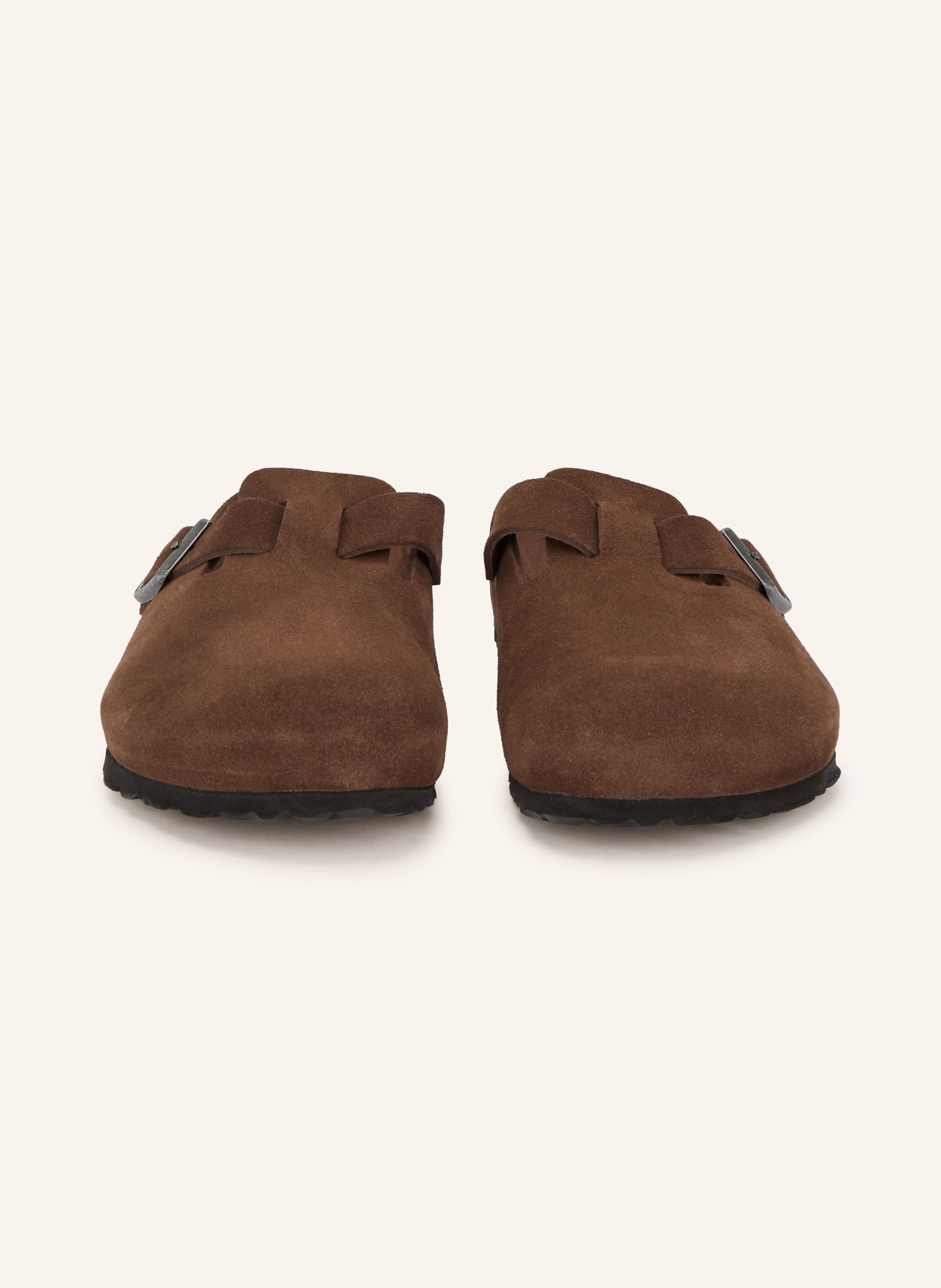 BIRKENSTOCK Pantoletten BOSTON: DUNKELBRAUN