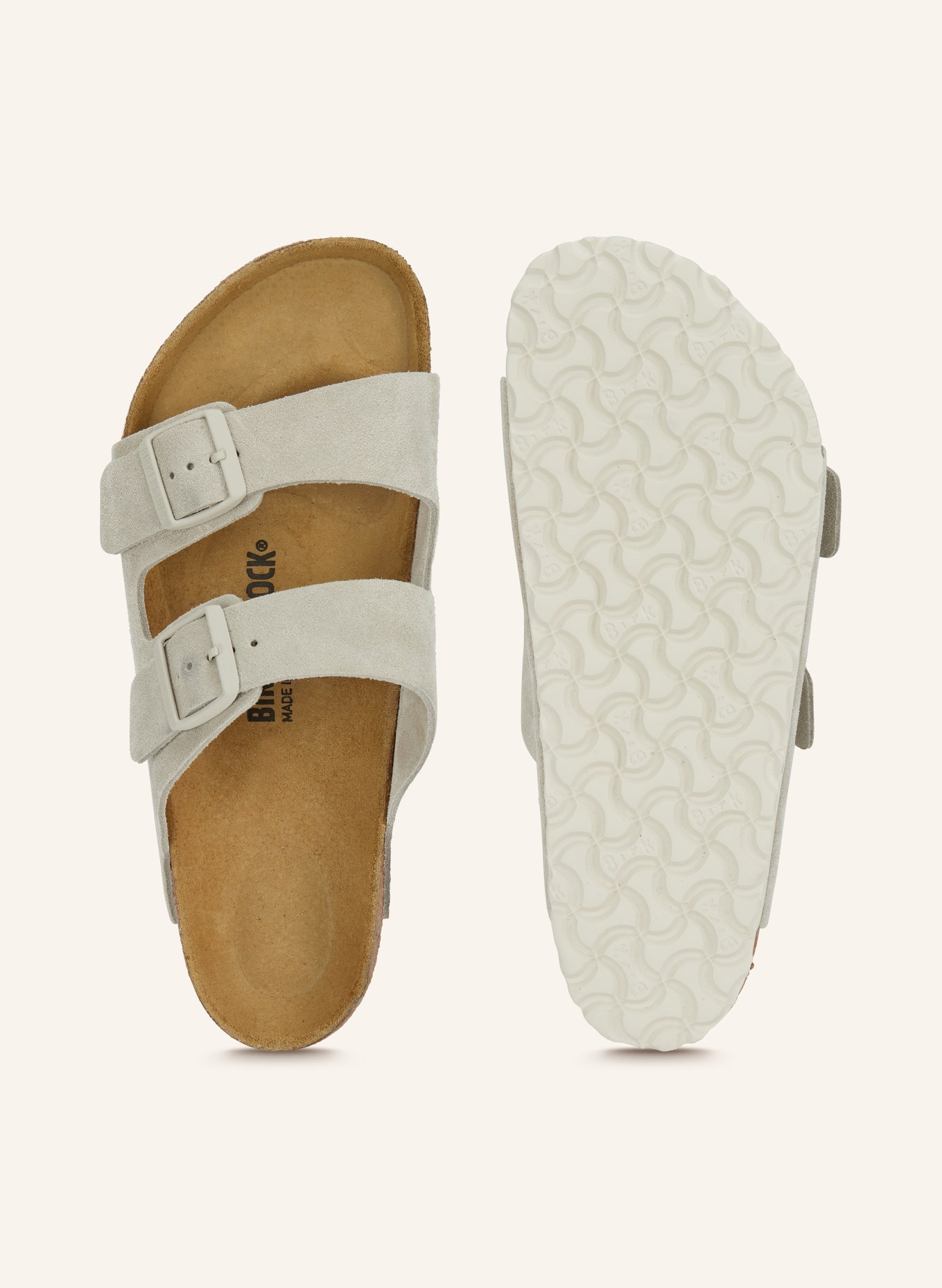 BIRKENSTOCK Pantofle ARIZONA: ŠEDÁ