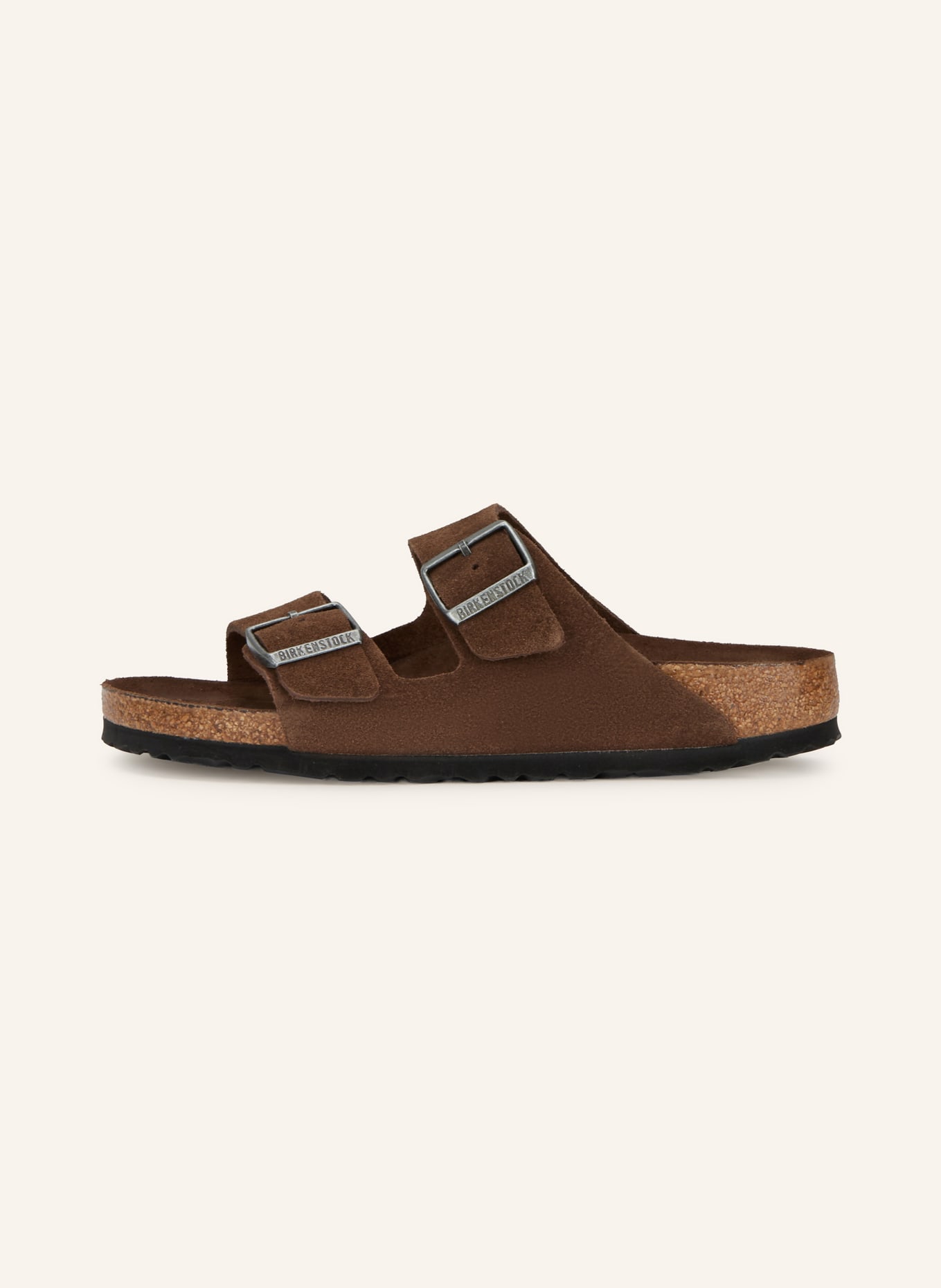 BIRKENSTOCK Klapki ARIZONA: CIEMNOBRĄZOWY