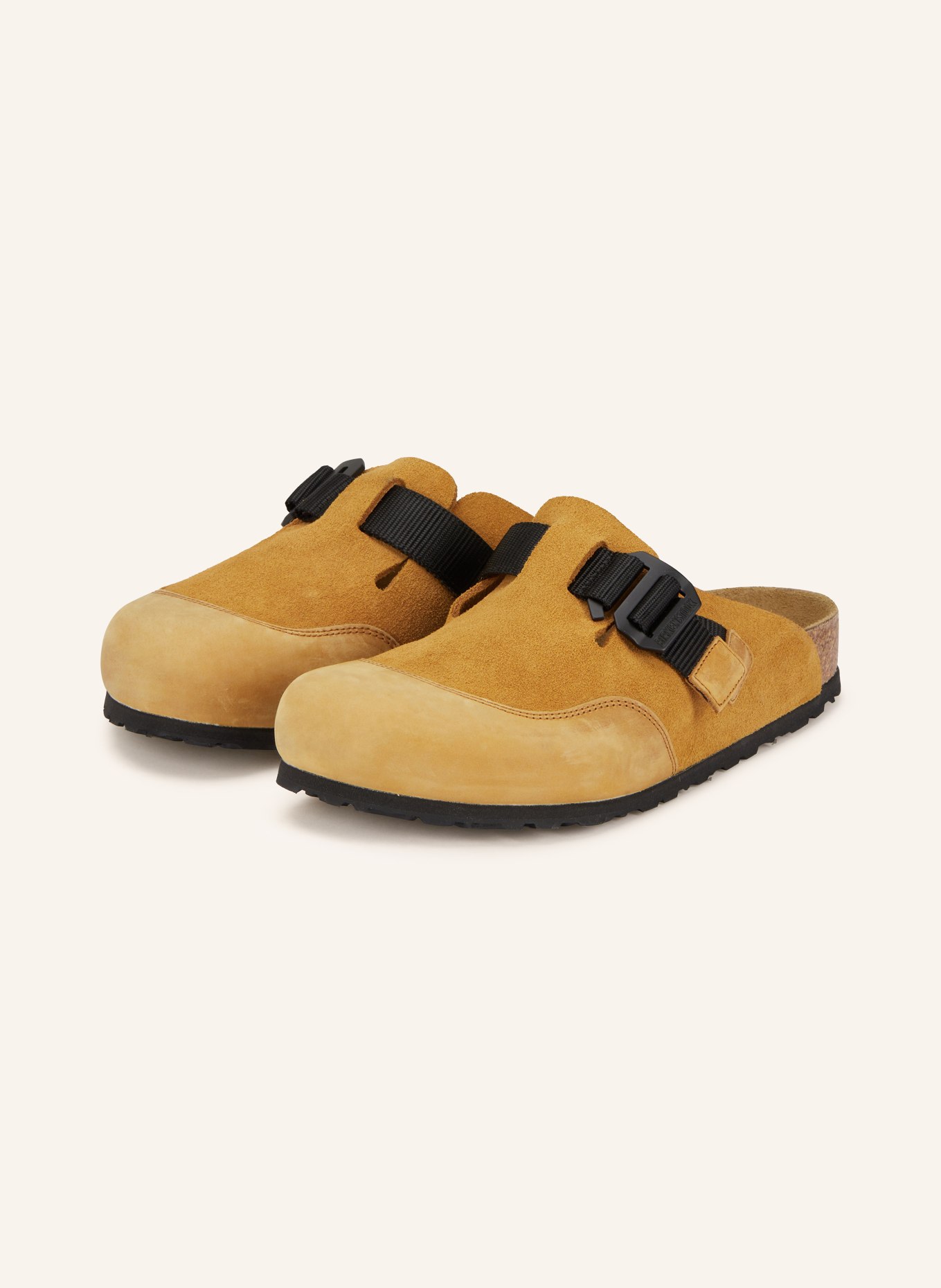 BIRKENSTOCK Pantofle BOSTON NOVA 2.0: TMAVĚ ŽLUTÁ