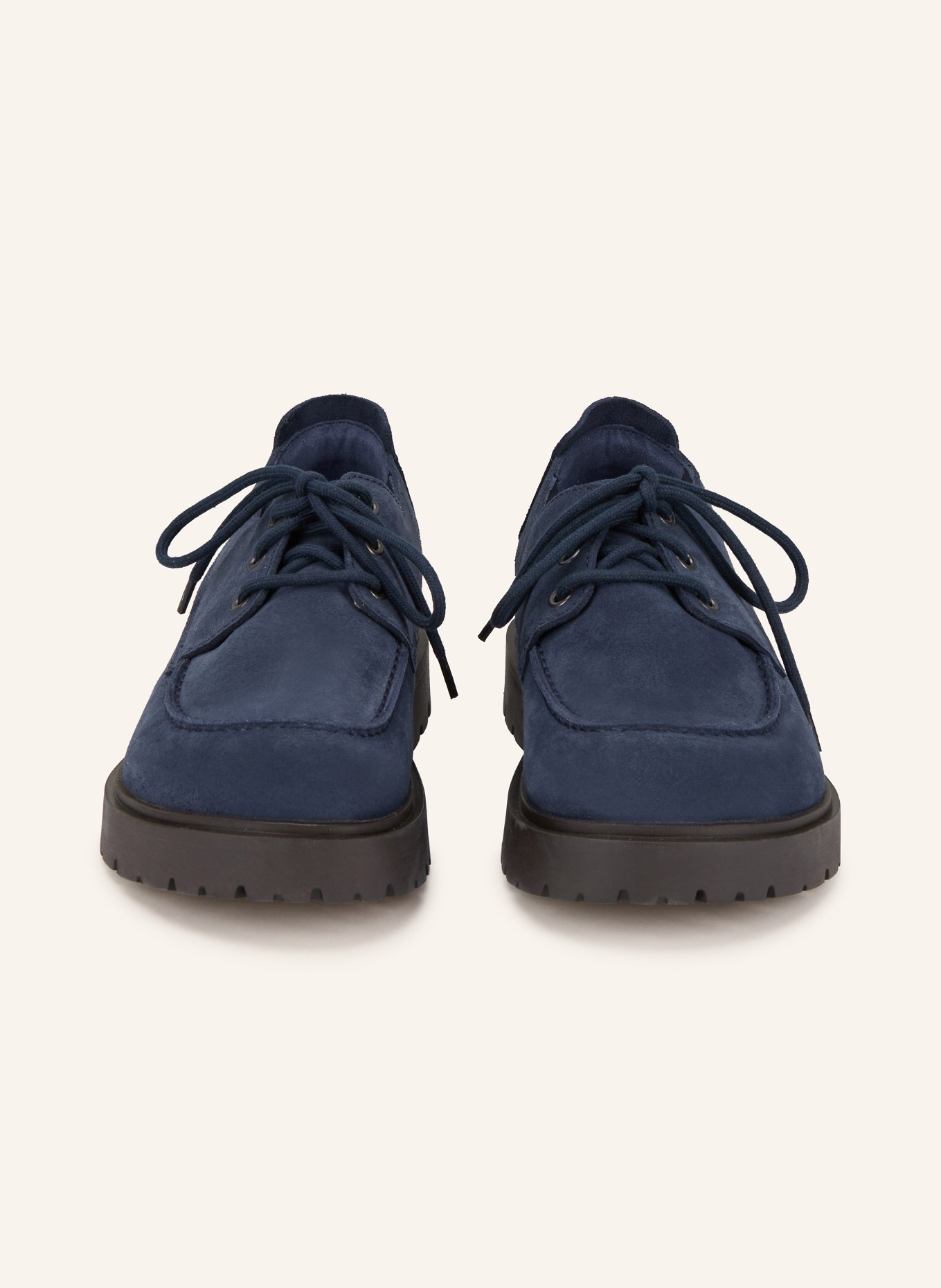 BIRKENSTOCK Schnürer HIGHWOOD MOC LACE: DUNKELBLAU