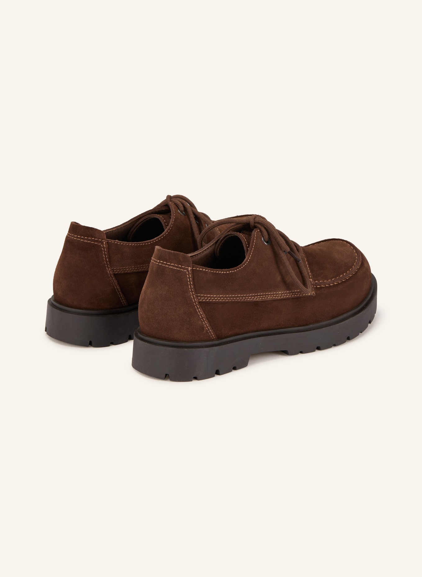 BIRKENSTOCK Schnürer HIGHWOOD MOC LACE: DUNKELBRAUN