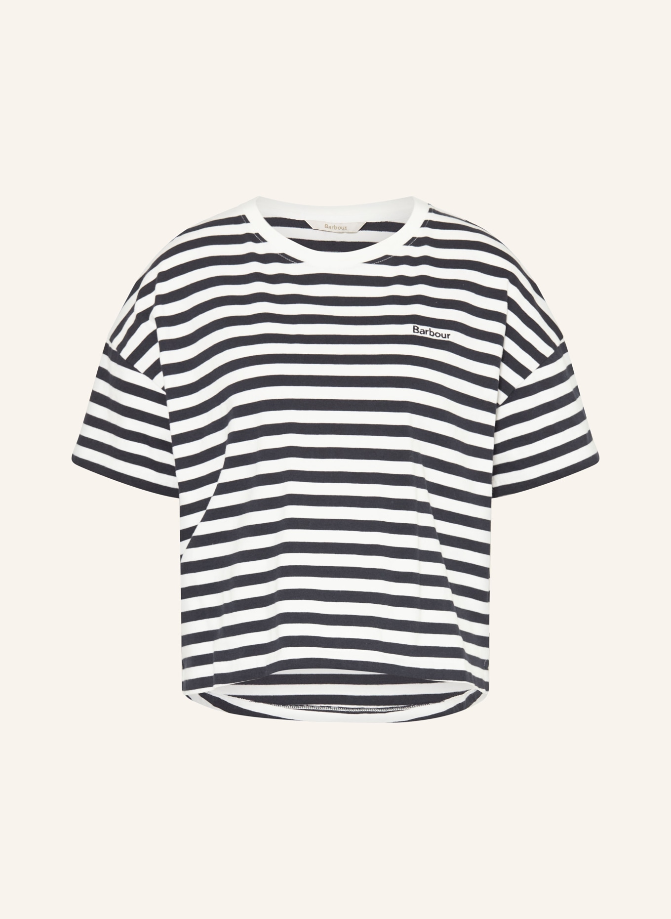 Barbour Tričko ADRIA: TMAVĚ MODRÁ / BÍLÁ